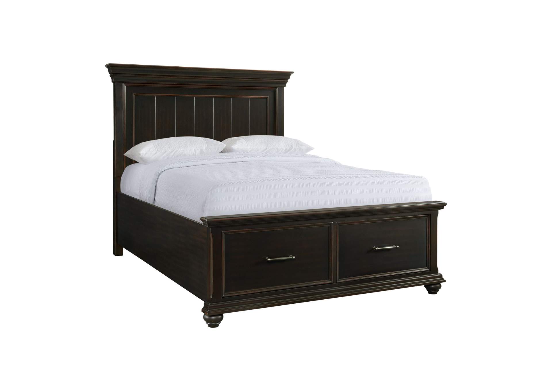 Slater Queen Bed Black,Elements