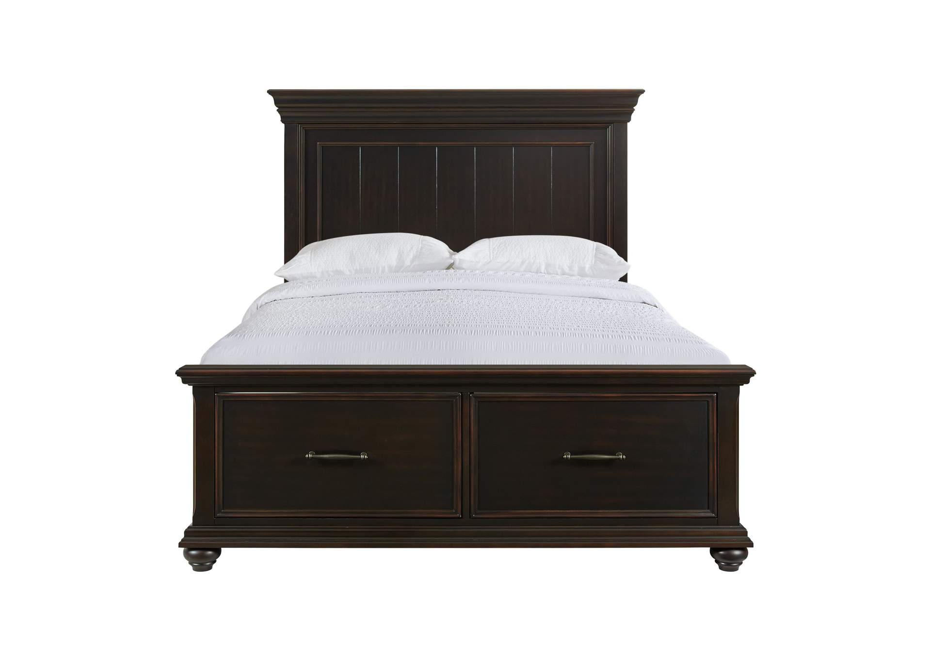 Slater Queen Bed Black,Elements