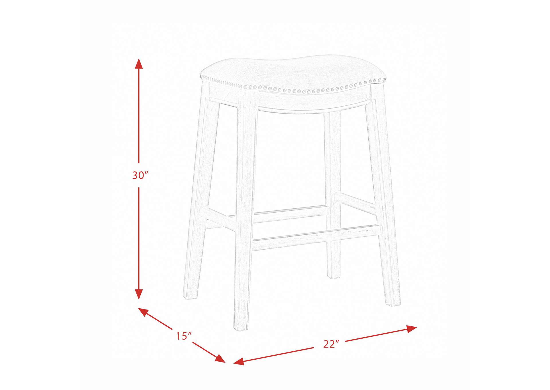 Samson 30 Bar Stool - Beach - Natural,Elements