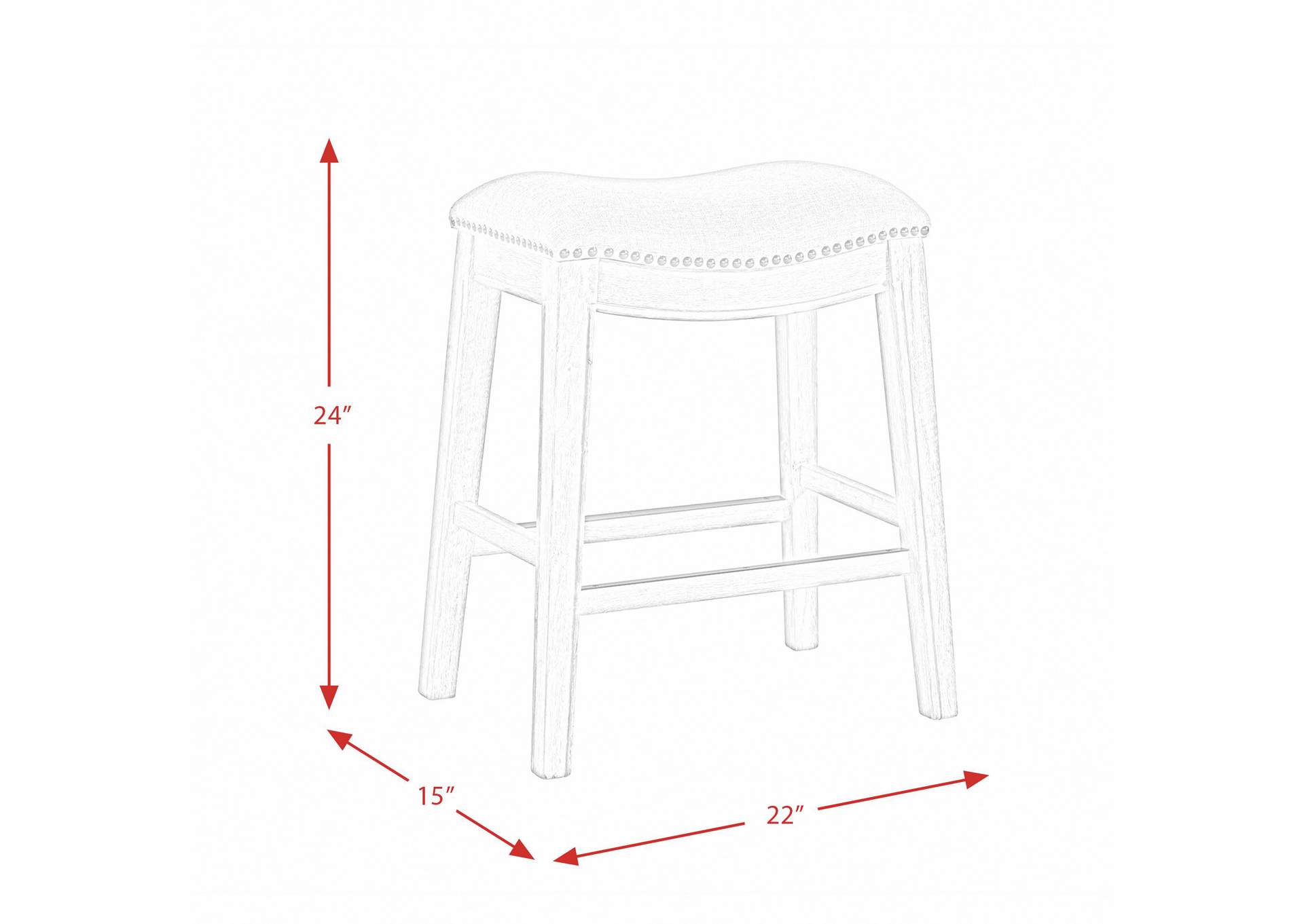 Samson 24 Counter Stool - Beach - Natural,Elements