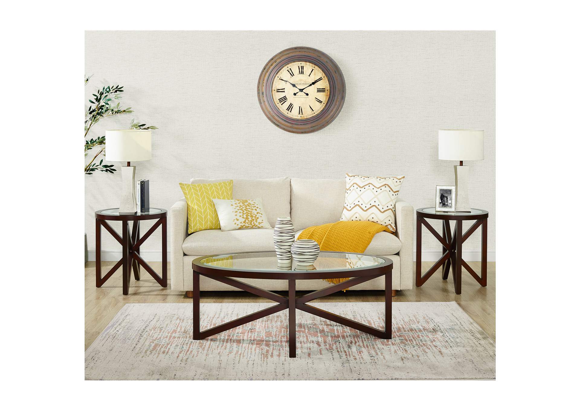 Sandie 3 Piece Occasional Table Set Set,Elements