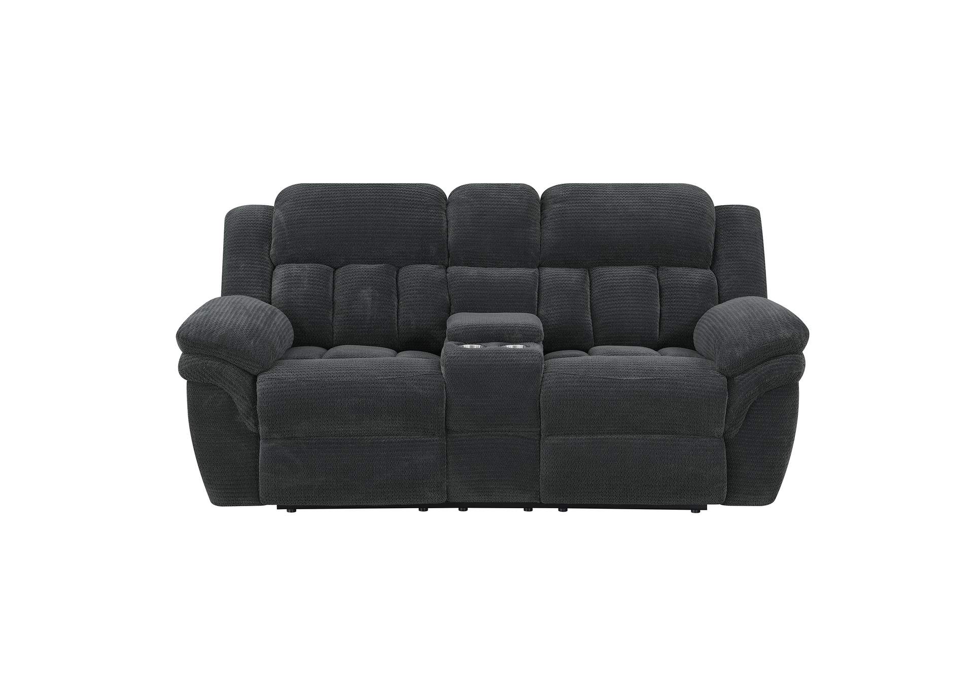 Santorini Motion Loveseat With Console Vienna Granite,Elements