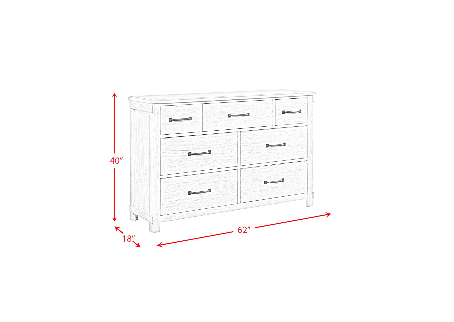 Scott Dresser Dark Finish,Elements