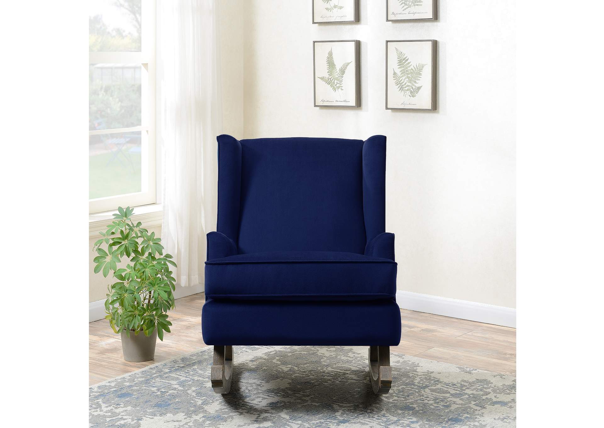 Seaside Rocker Chair Xian Ink Blue,Elements