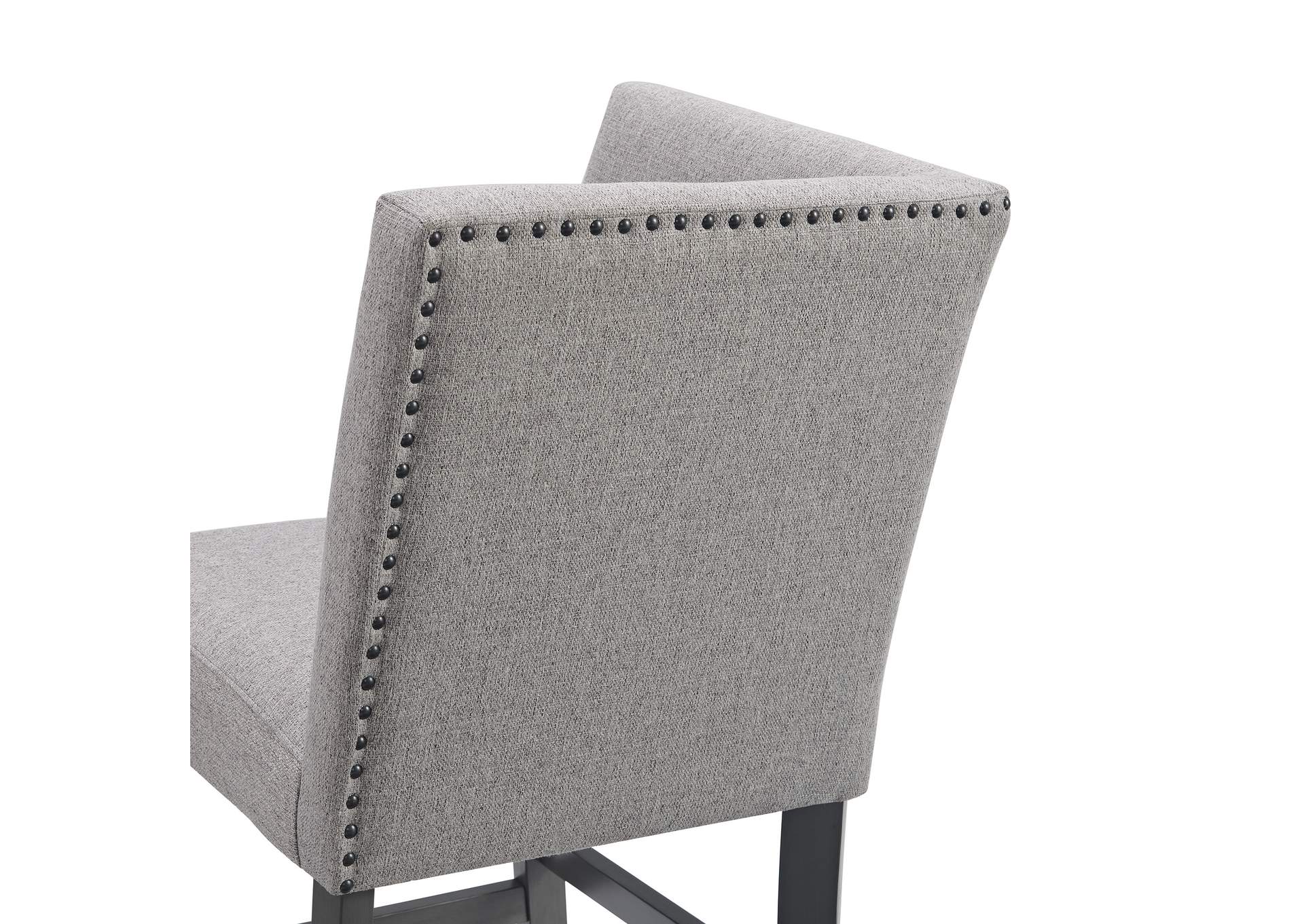 Seneca 8Pc Counter Height Dining Set In Grey - Table Four Chairs And Complete Bench,Elements