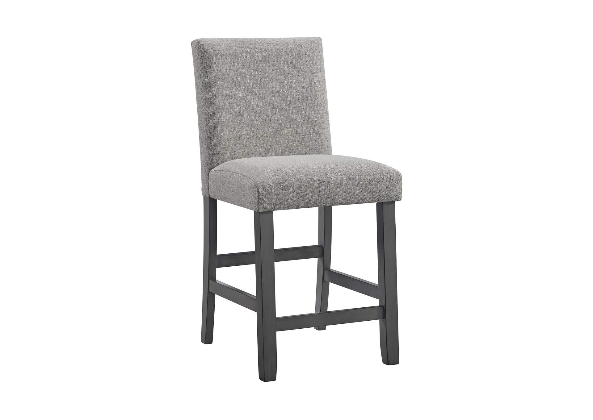 Seneca Counter Side Chair With Grey Fabric In Grey 2 Per Carton,Elements