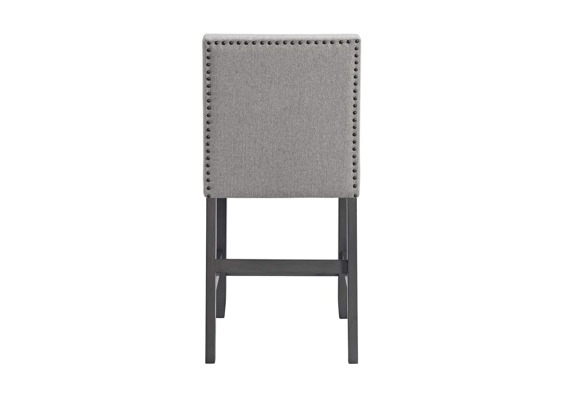 Seneca Counter Side Chair With Grey Fabric In Grey 2 Per Carton,Elements