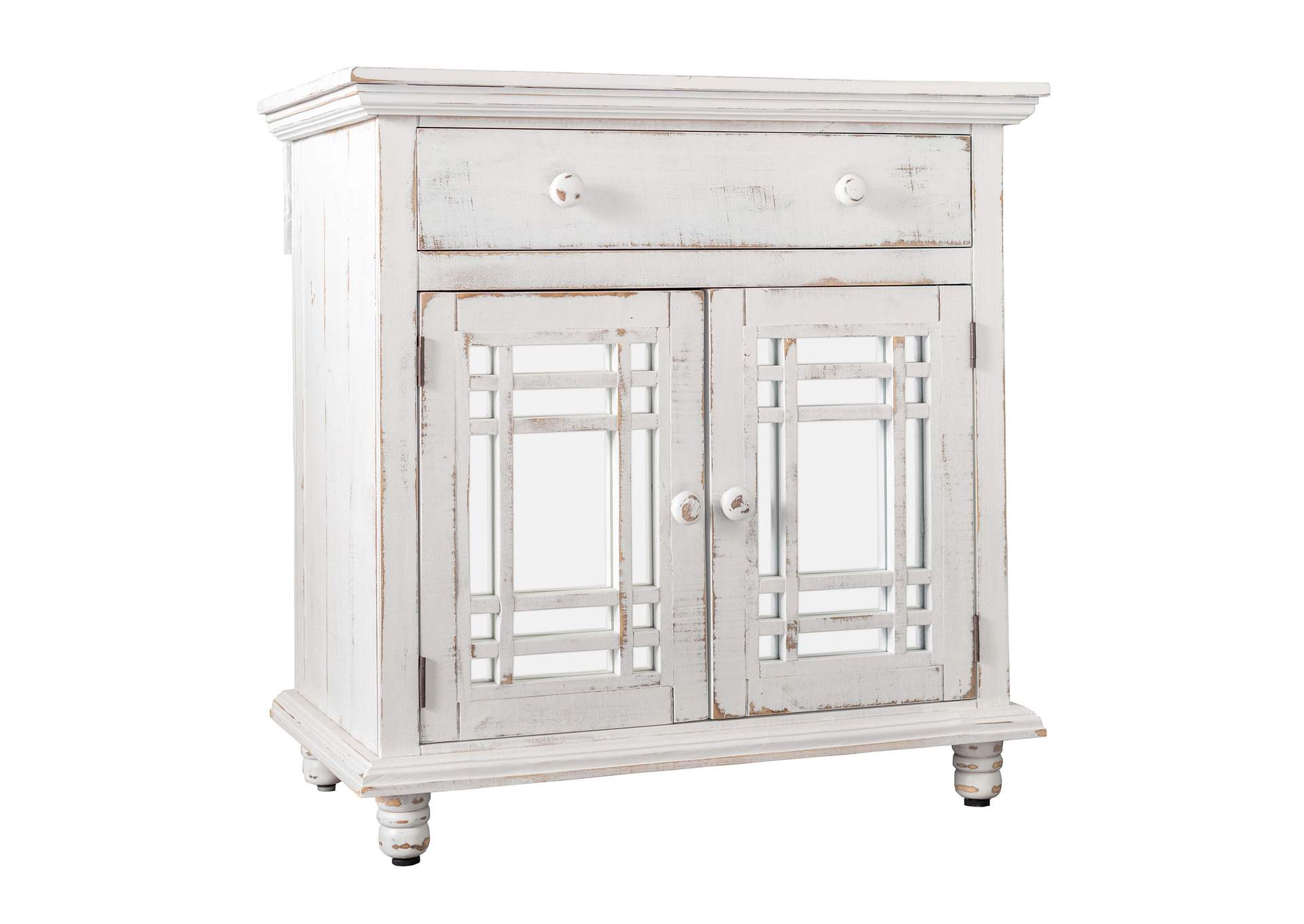 Sergio - Accent Chest White,Elements