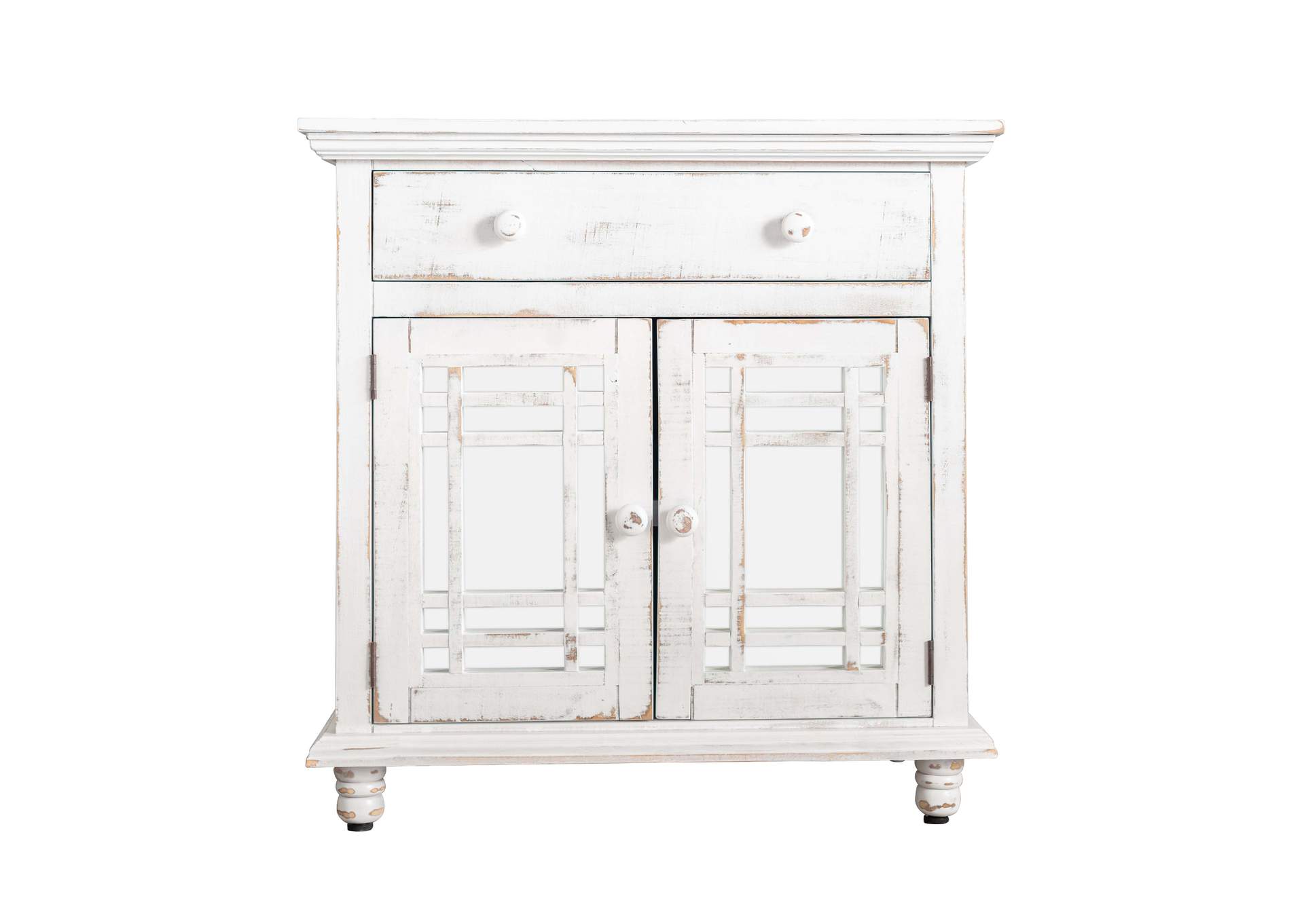 Sergio - Accent Chest White,Elements