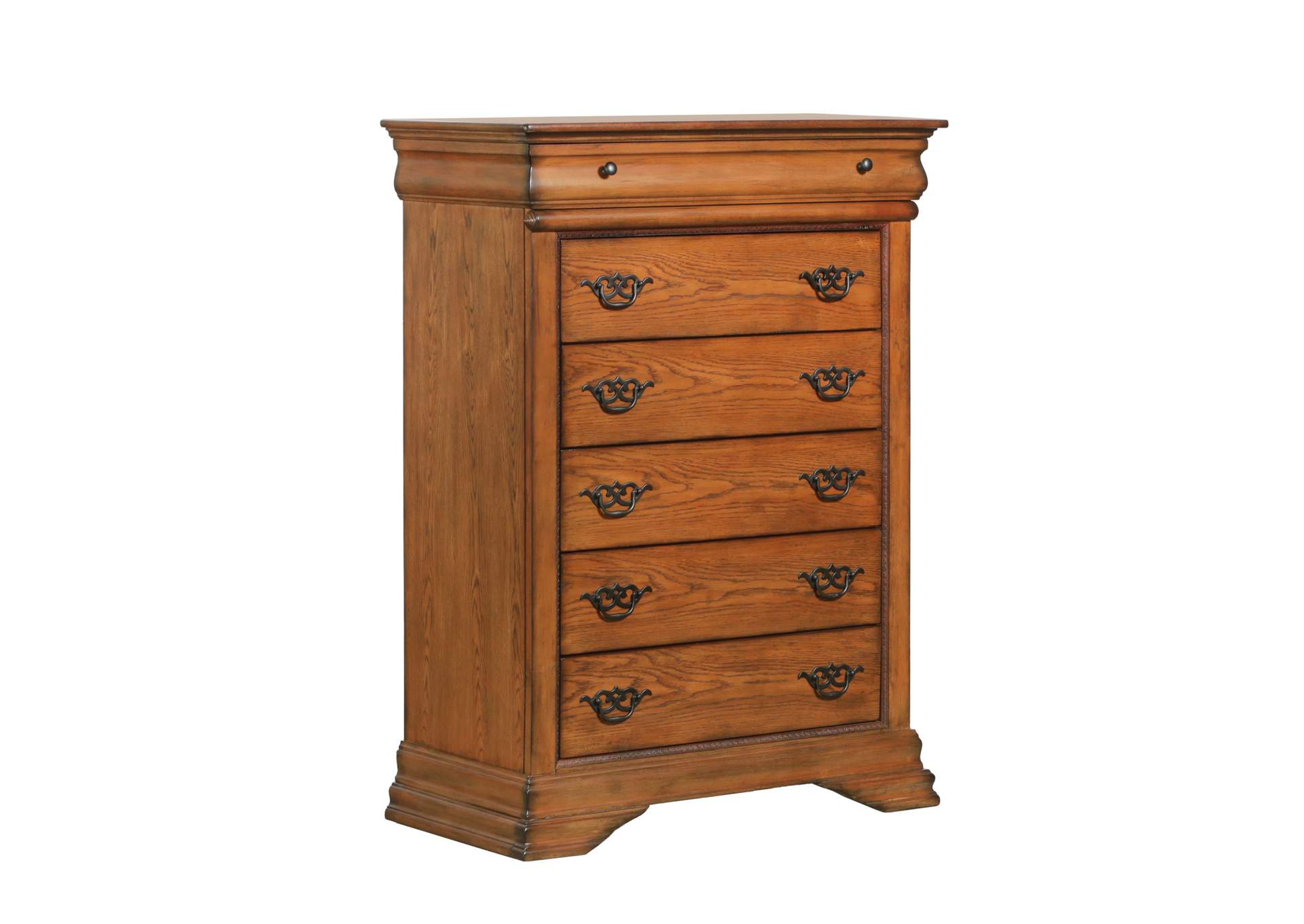 B4850 - 30 Shenandoah - 6 Drawer Chest - Classic Oak,Elements