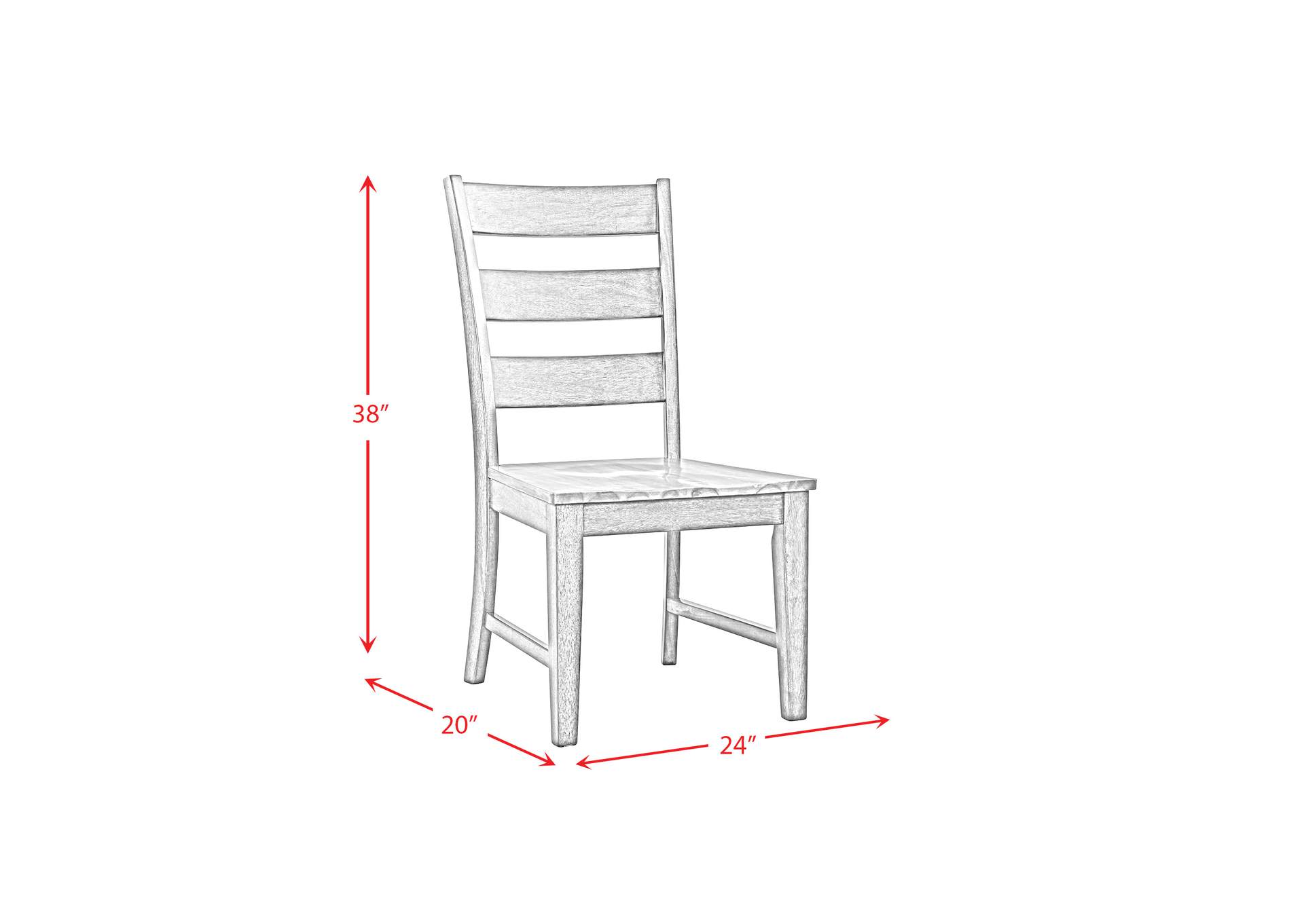 Silas Dining Side Chair 2 Per Pack,Elements