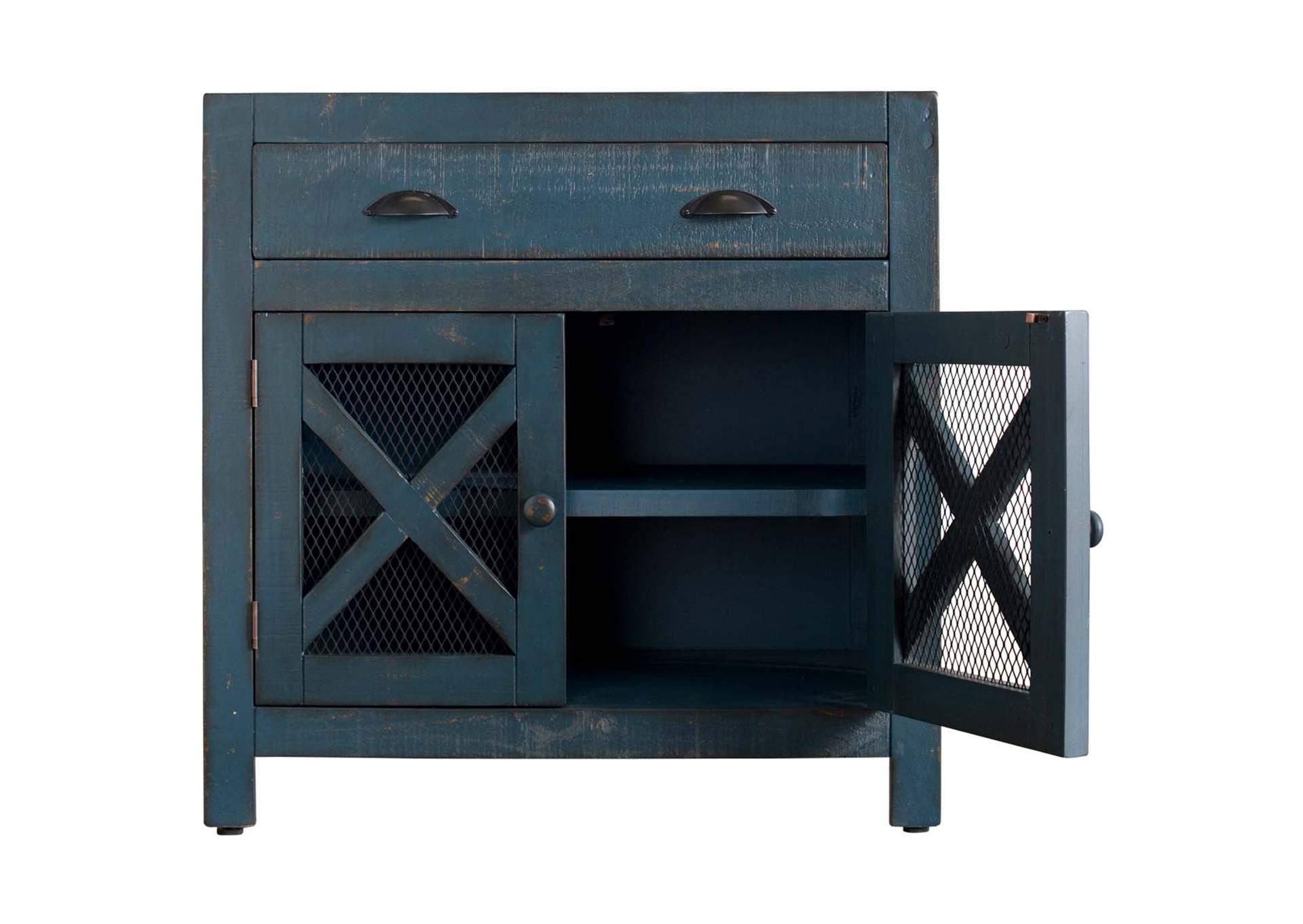 Simon Accent Chest Blue,Elements