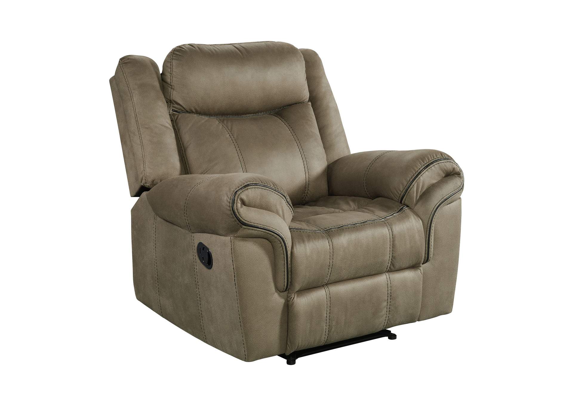 Sorrento Glider Recliner In T101 Brown,Elements