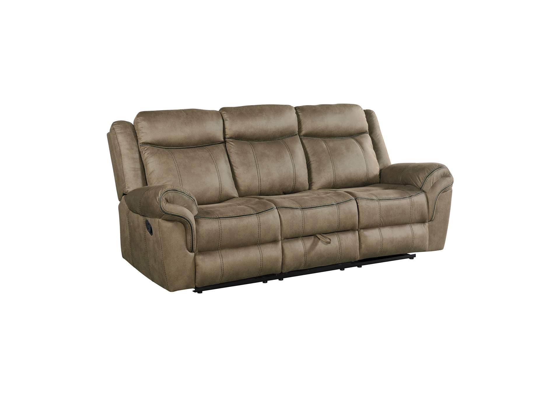 Sorrento Motion Sofa With Dropdown In T101 Brown,Elements