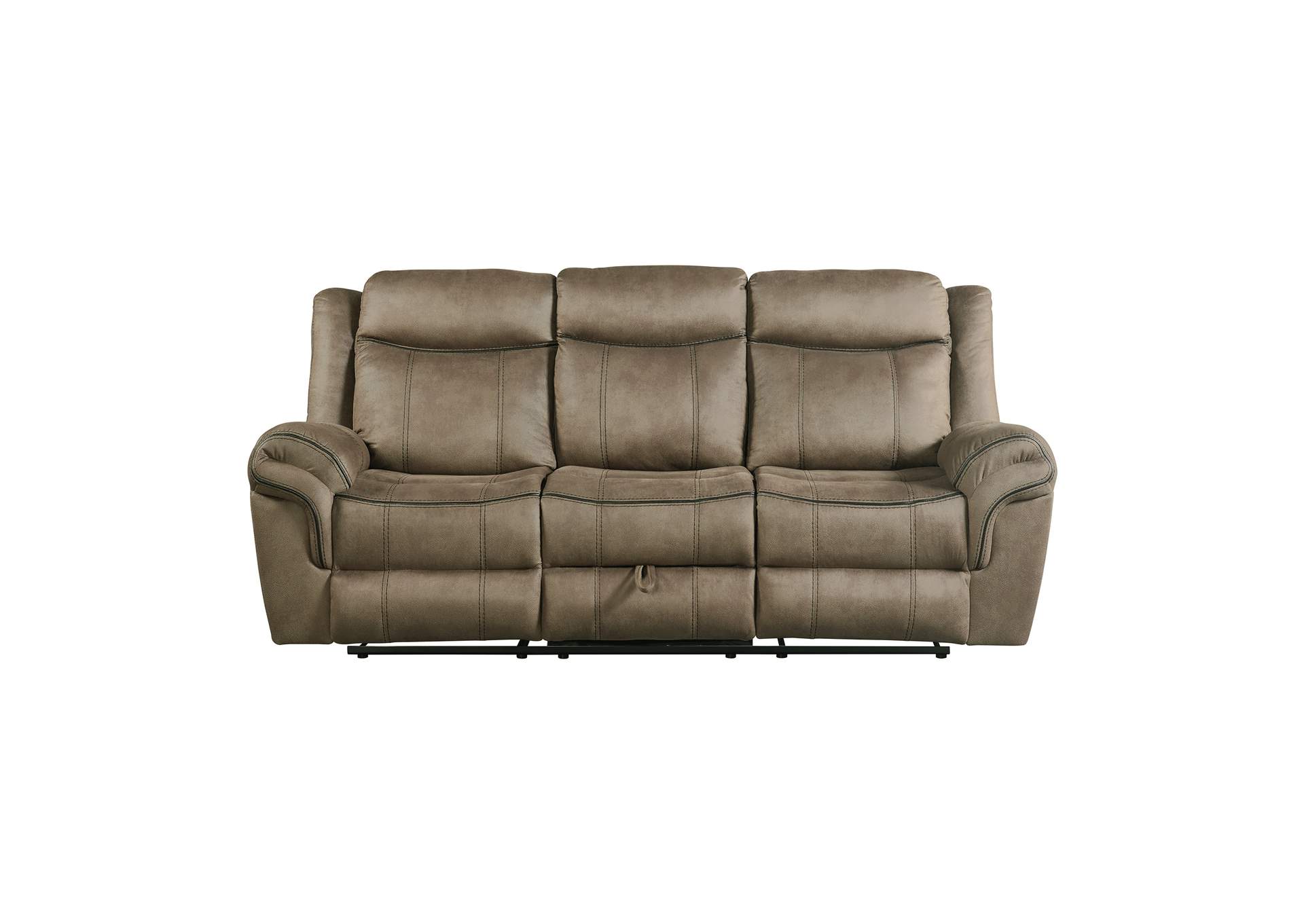 Sorrento Motion Sofa With Dropdown In T101 Brown,Elements