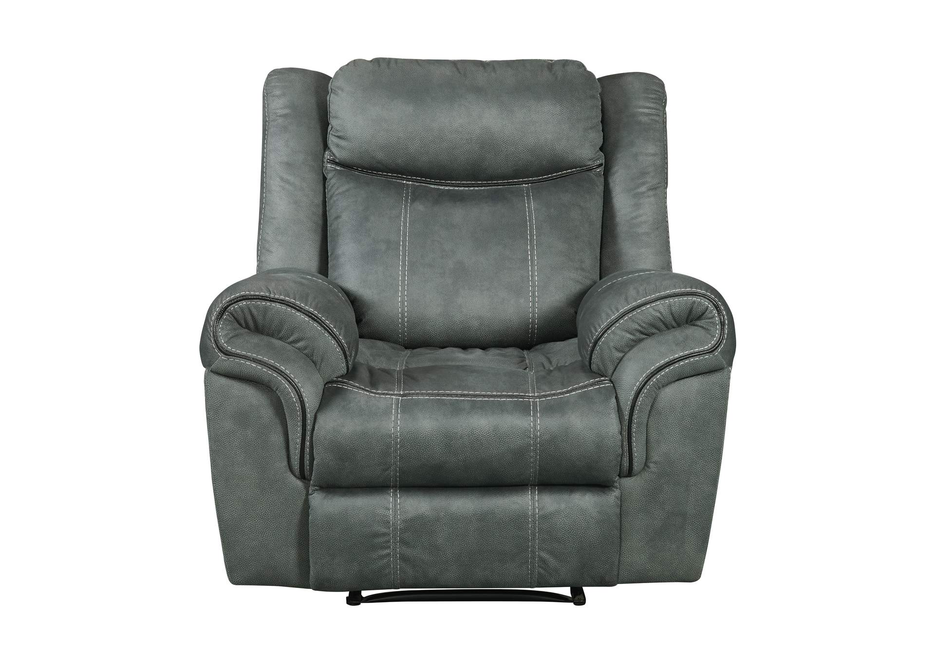 Sorrento Glider Recliner In Fb367 Charcoal,Elements