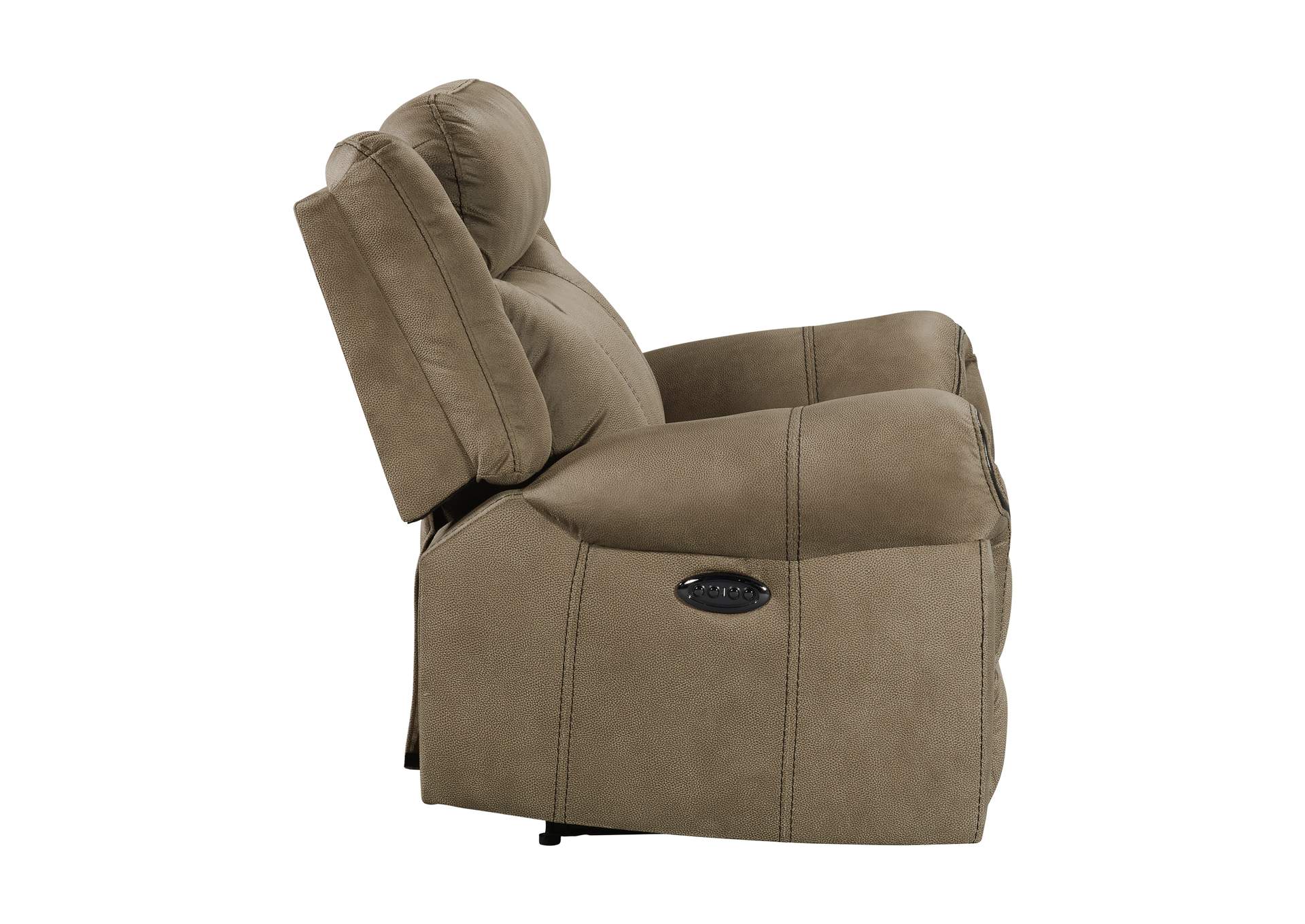 Sorrento Power Glider Recliner In T101 Brown,Elements