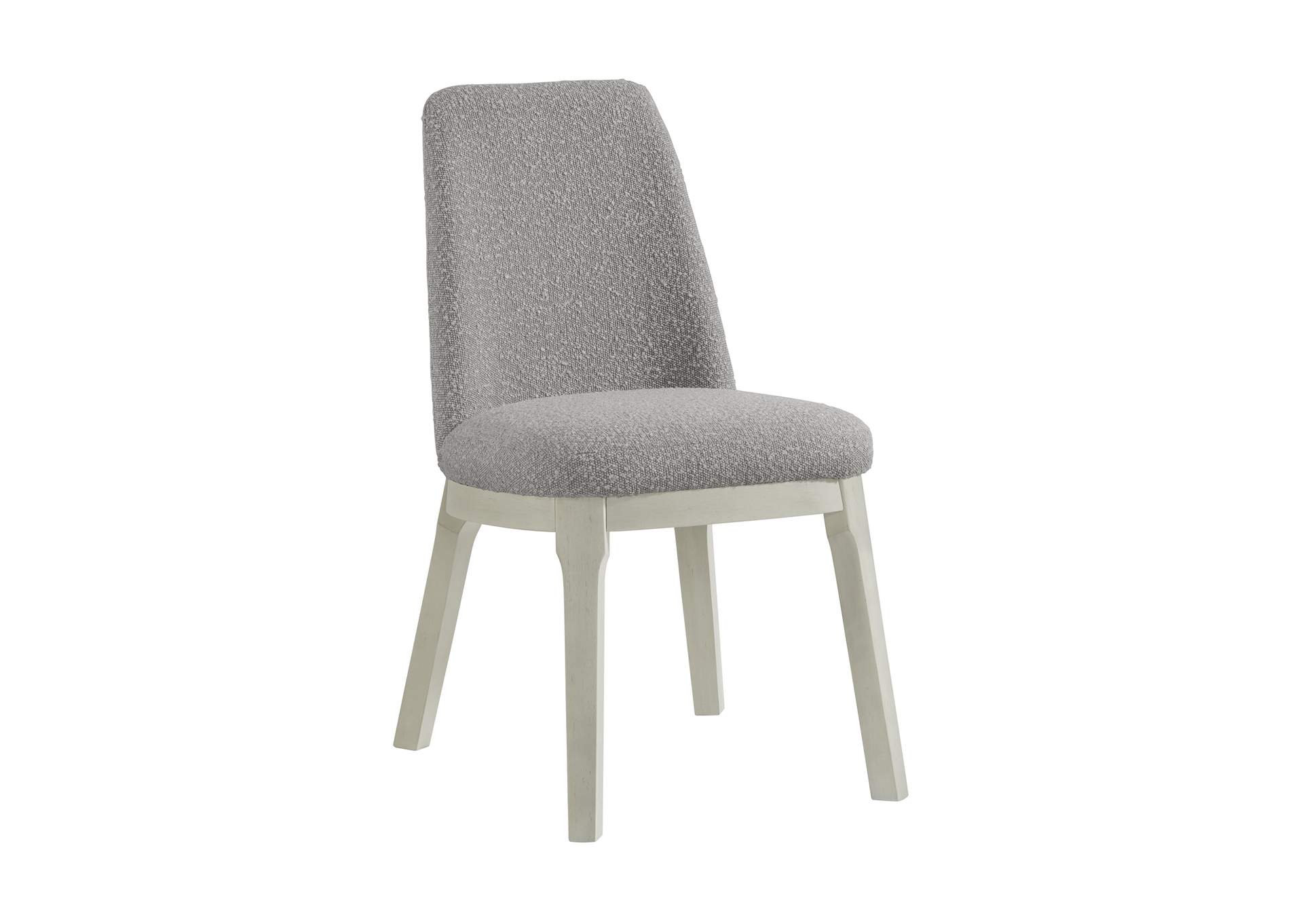 South Beach Dining Side Chair In Beige Boucle With Almond White 2 Per Carton,Elements