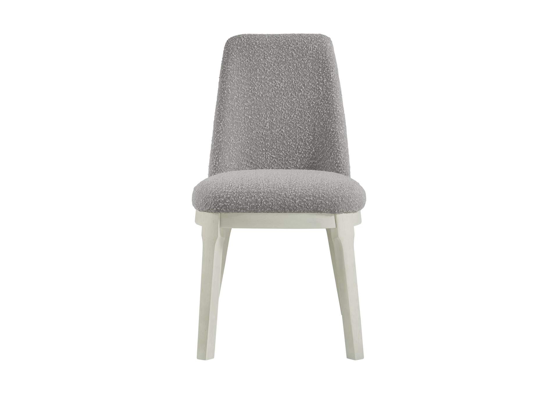 South Beach Dining Side Chair In Beige Boucle With Almond White 2 Per Carton,Elements