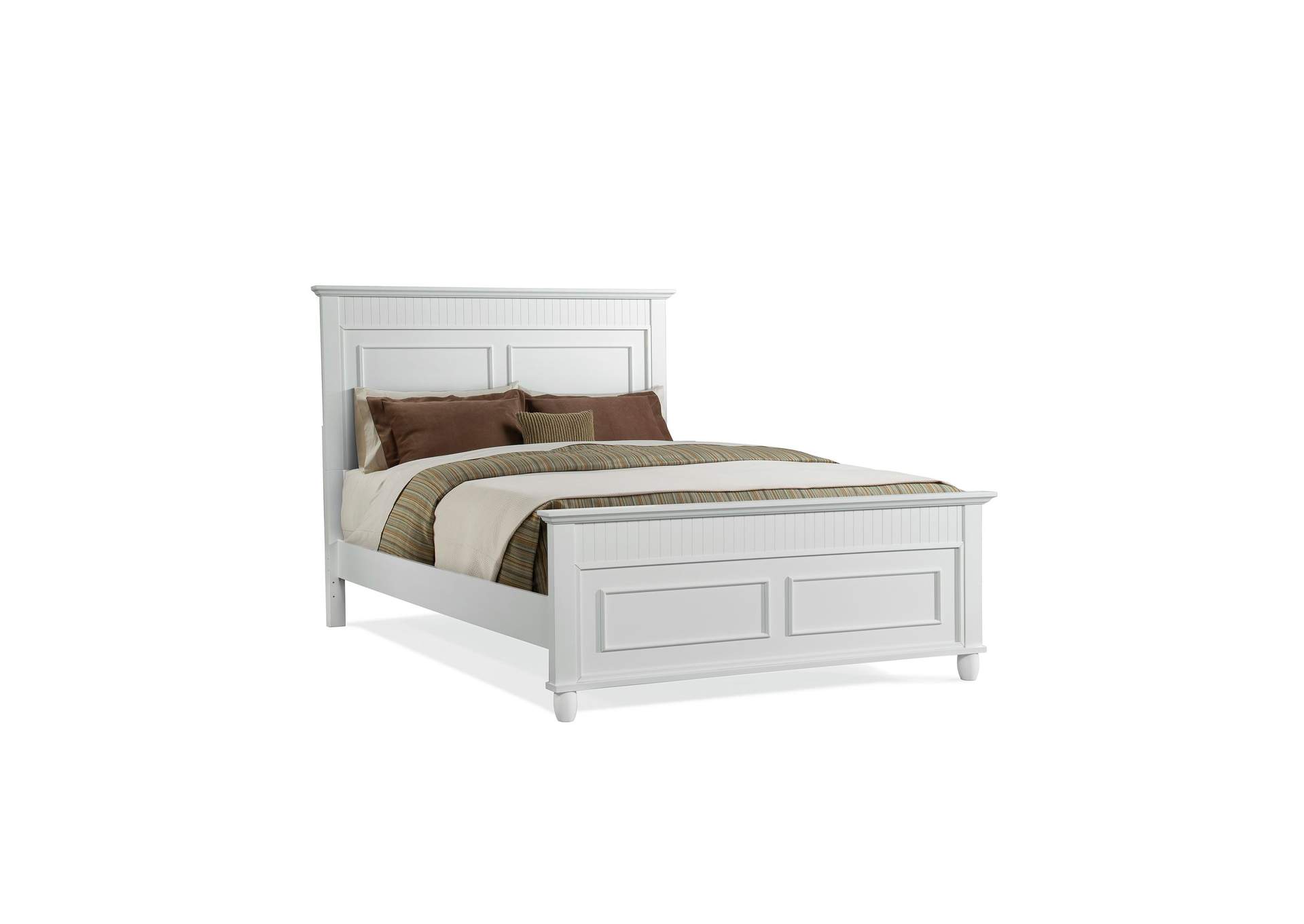 Spencer King Bed White,Elements