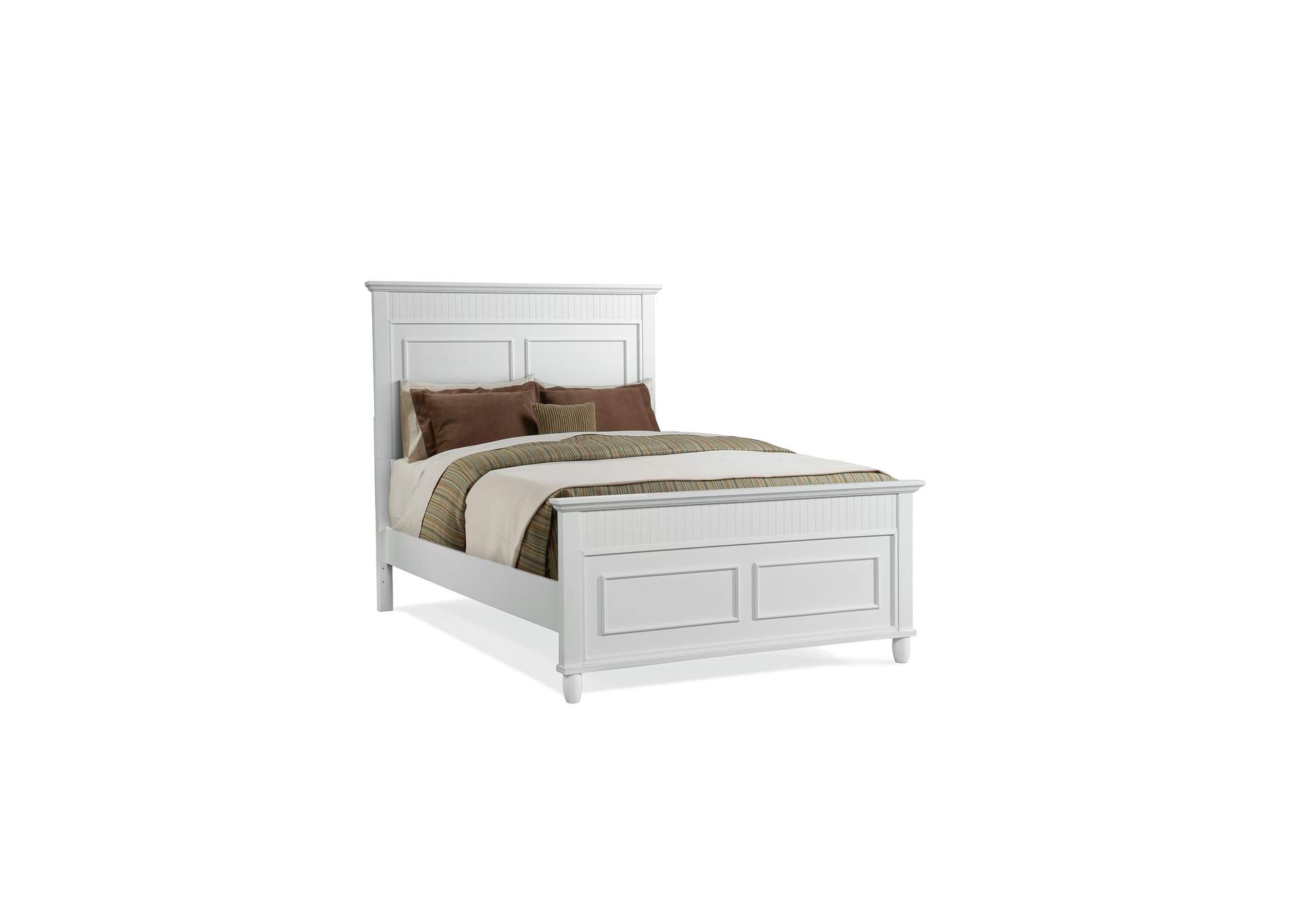 Spencer Full Bed White,Elements