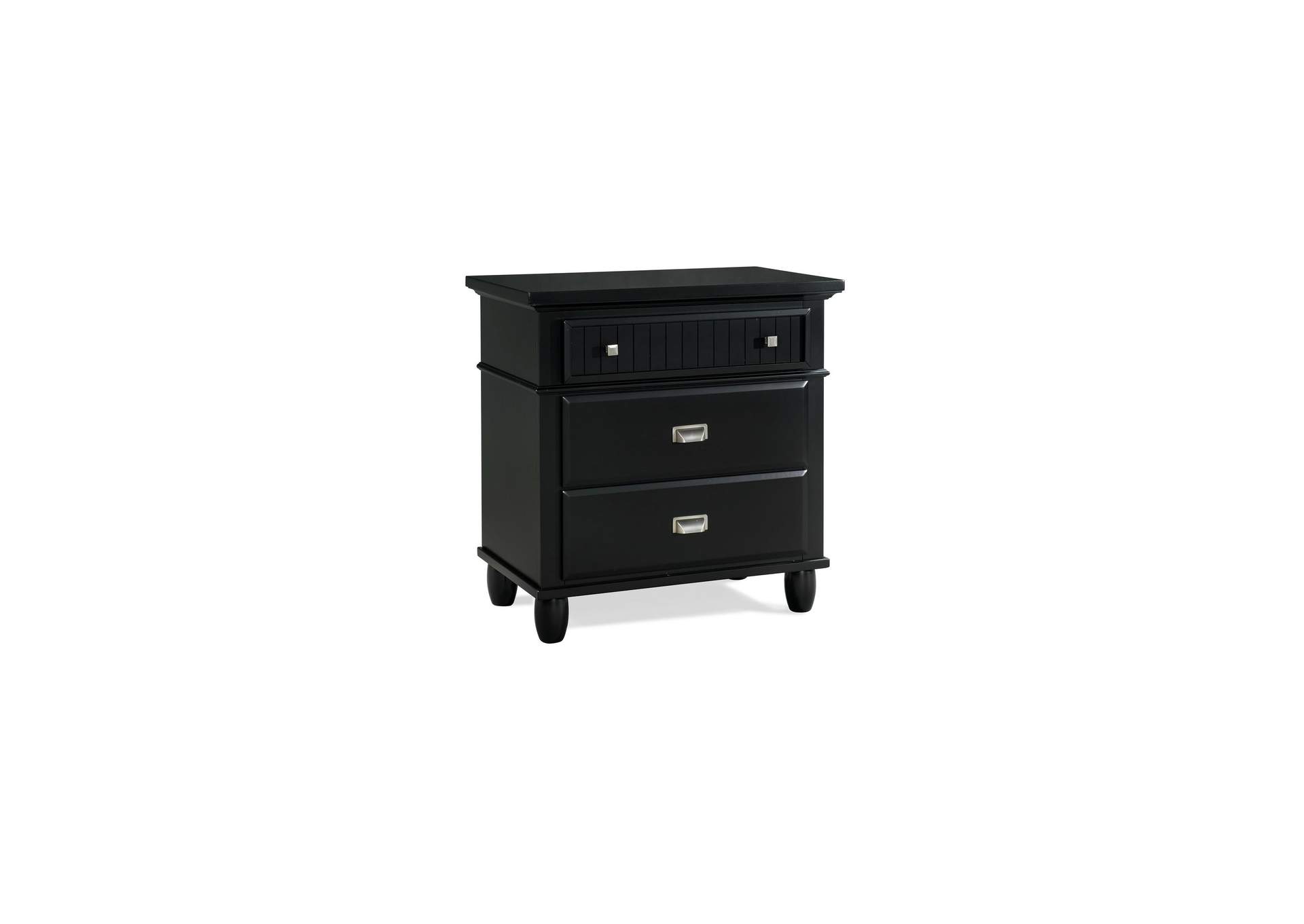 Spencer Nightstand Black,Elements