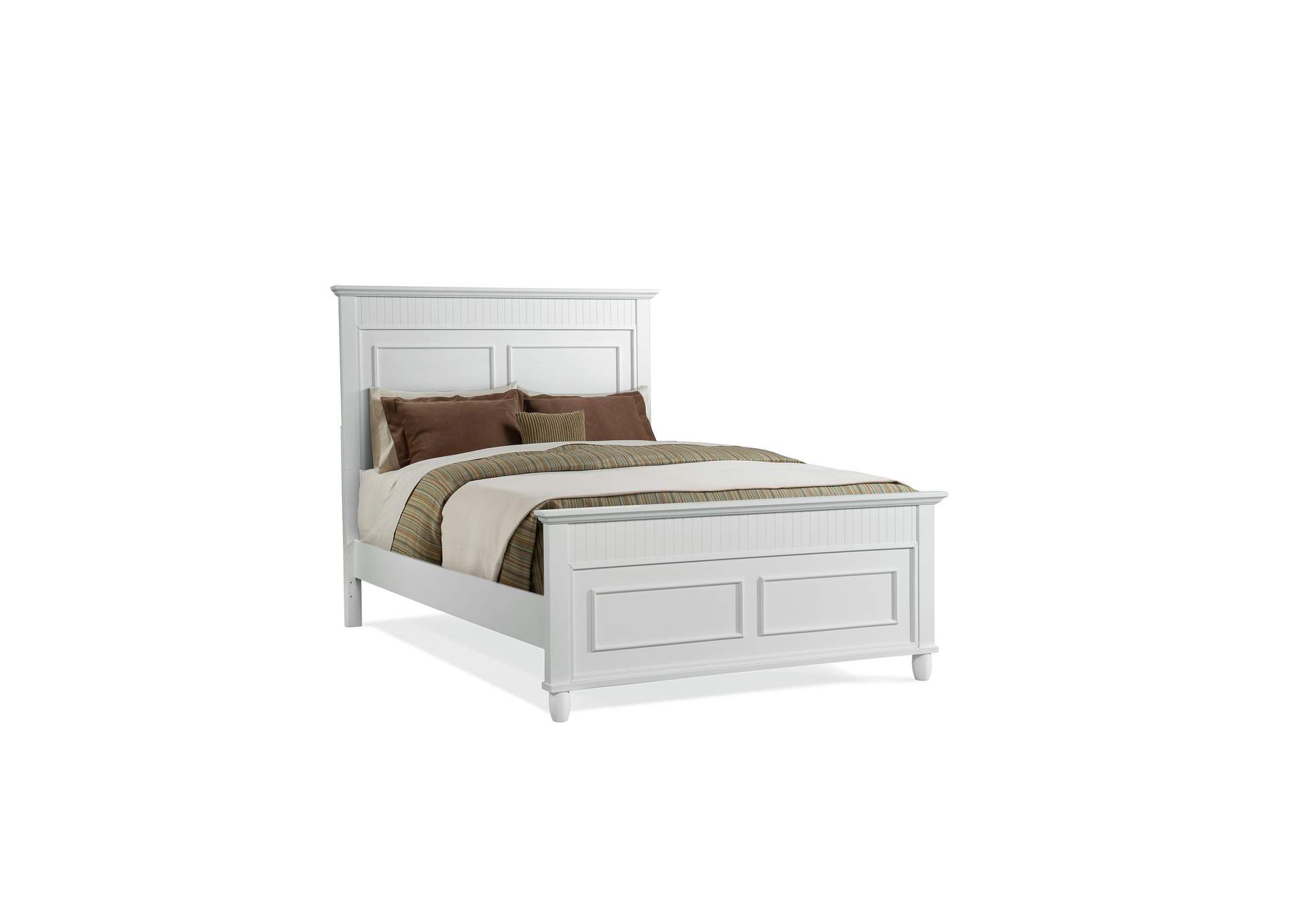 Spencer Queen Bed White,Elements