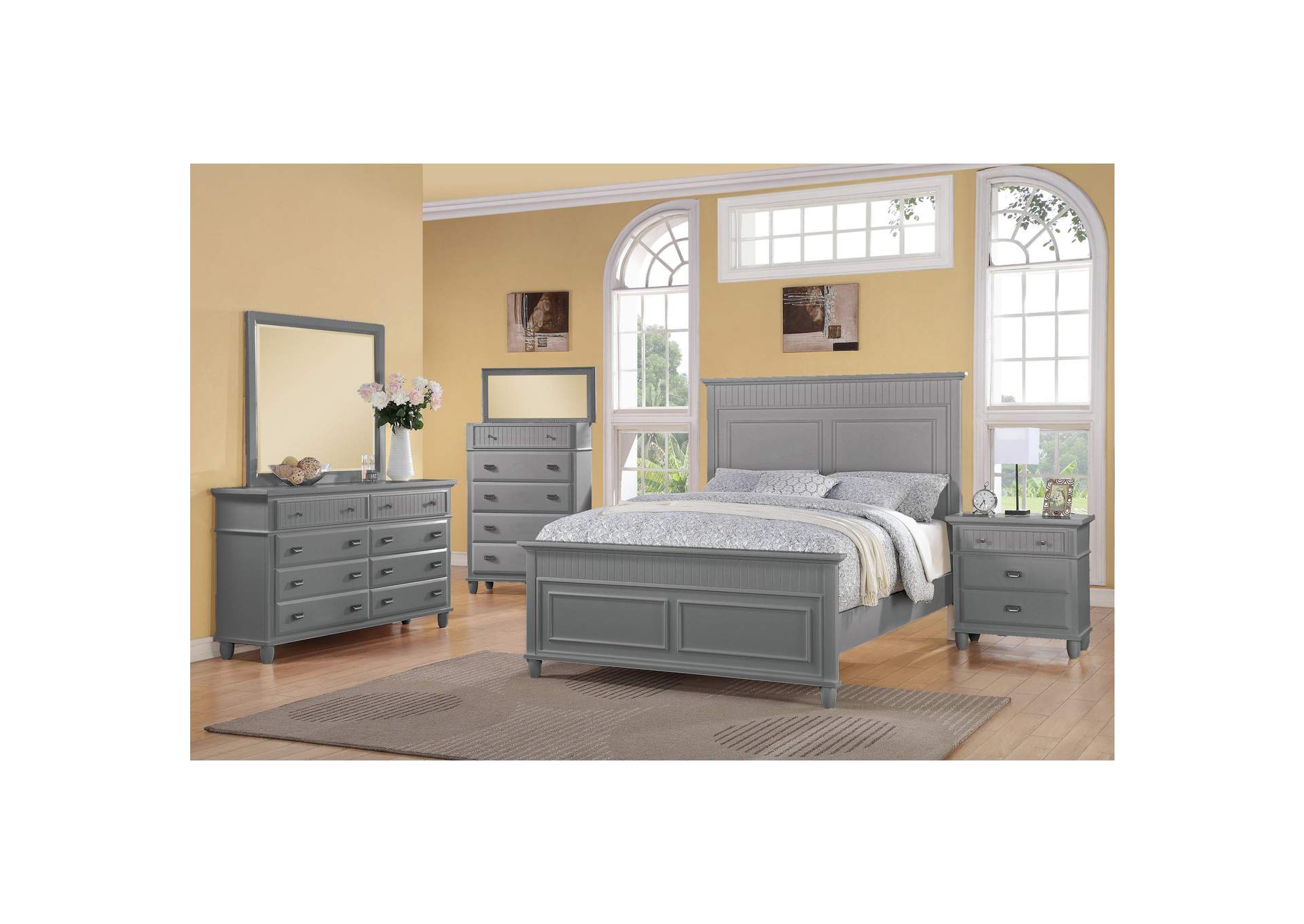 Spencer Full Bed Gray,Elements