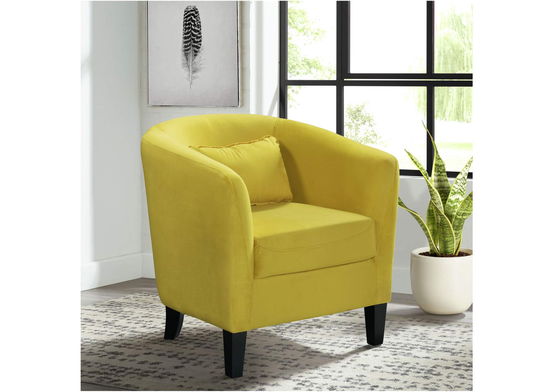 Stanton Chair Mercer Yellow,Elements