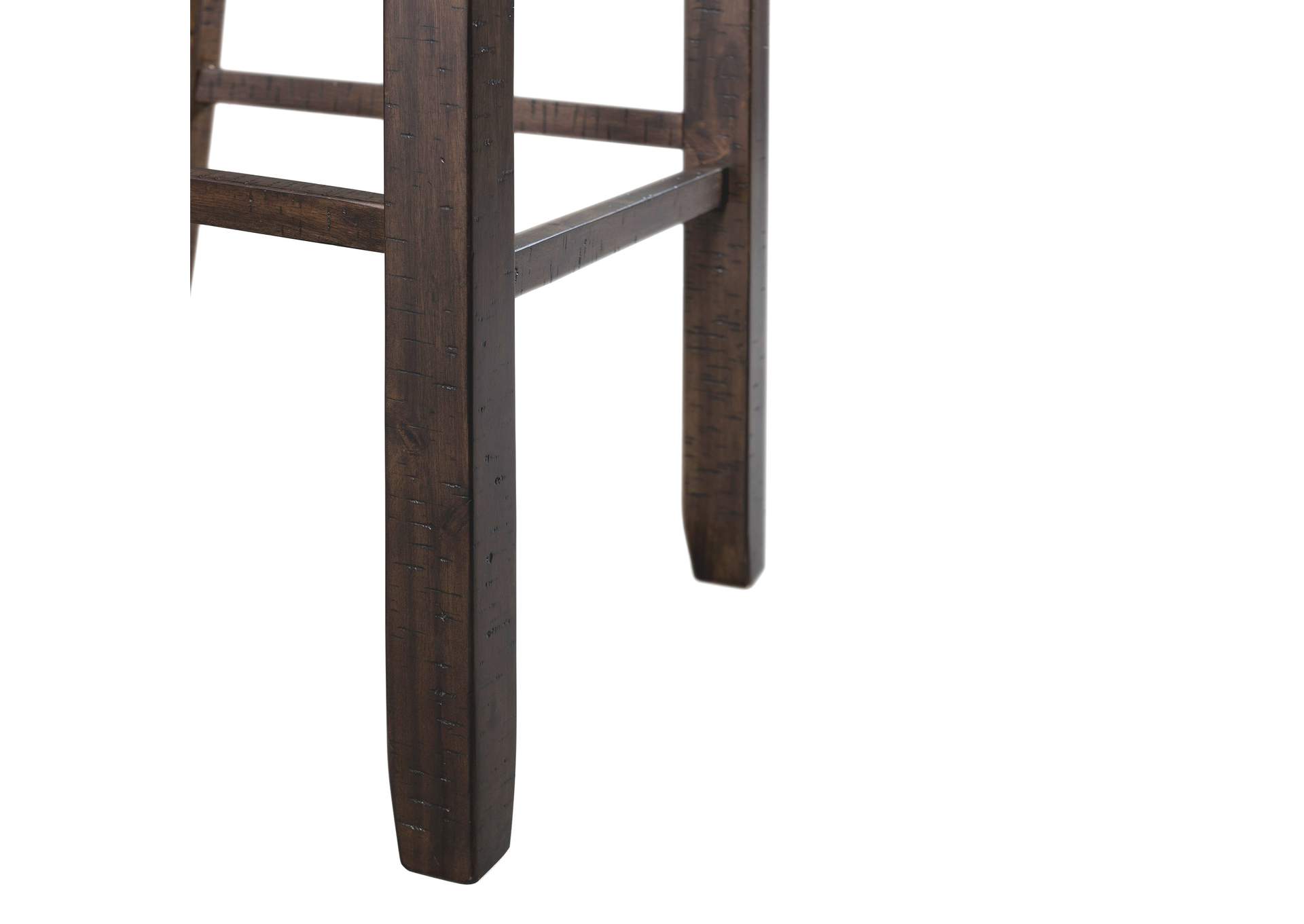 Stone 30 Bar Scroll Back Stool With Fabric Seat Charcoal 2 Per Carton,Elements