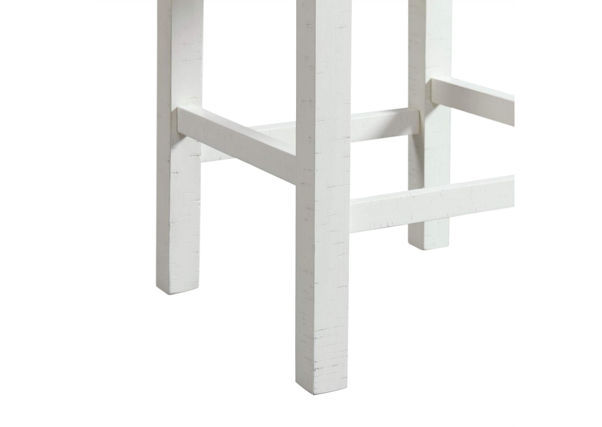 Stone Occasional Bar Table Single Pack In White Table Three Stools,Elements