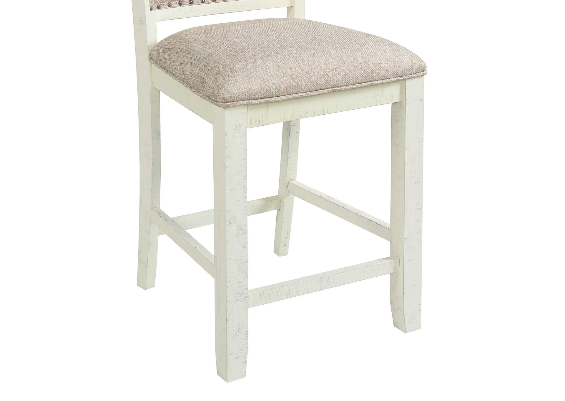 Stone Counter Fabric Swirl Back Side Chair In White 2 Per Pack,Elements