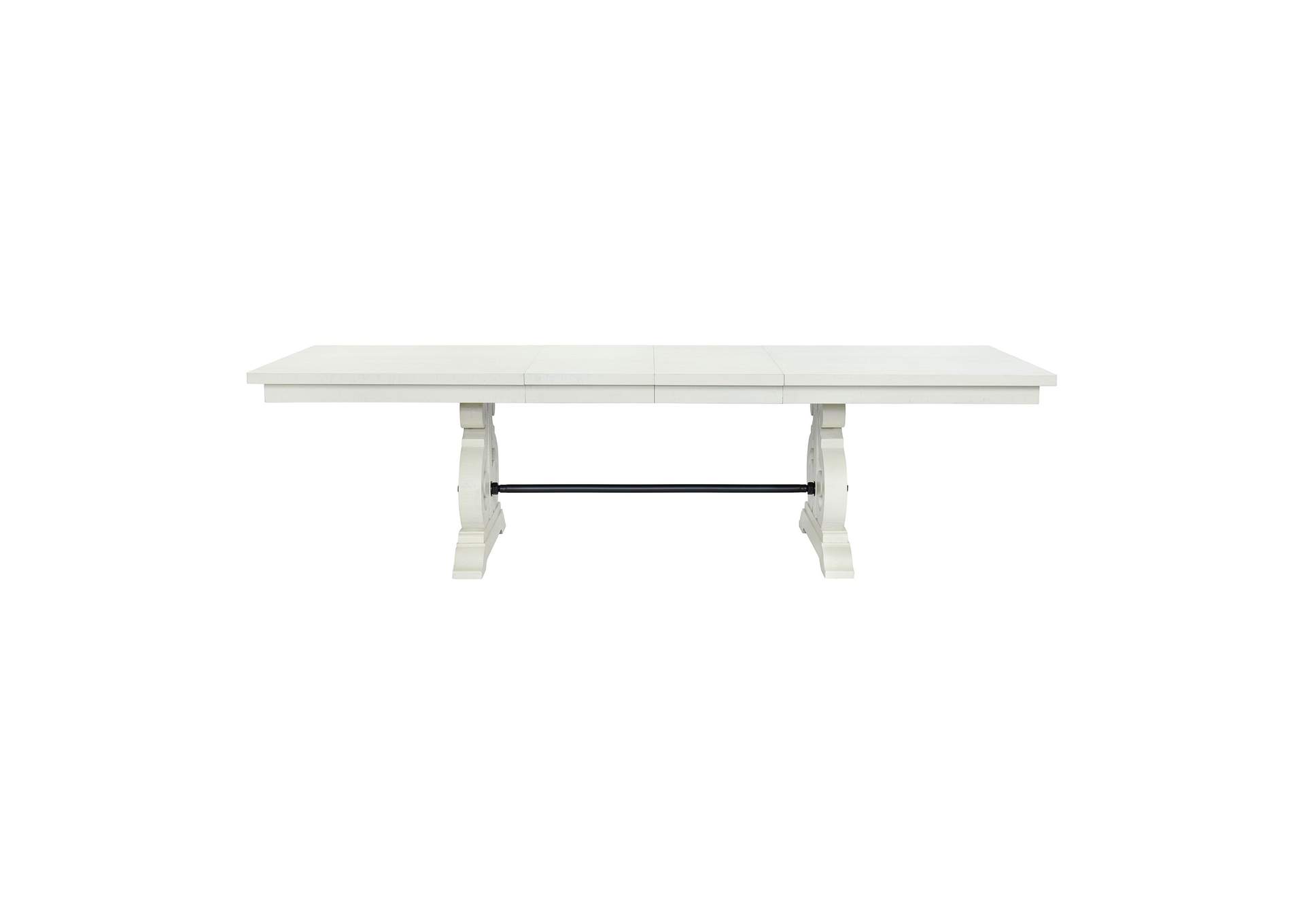 Stone Dining Table In White,Elements