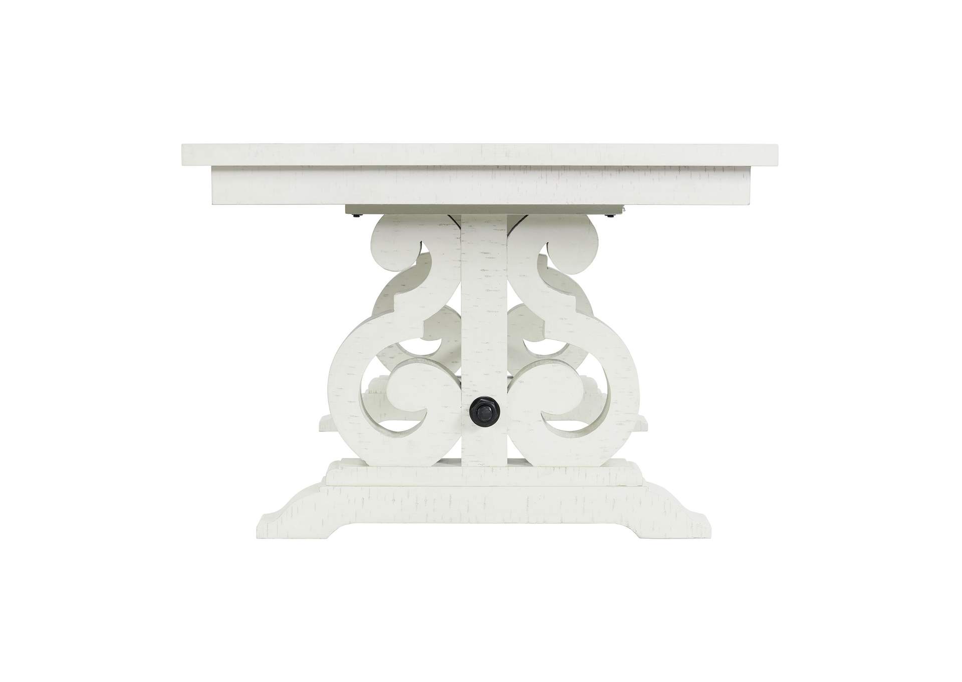 Stone Dining Table In White,Elements