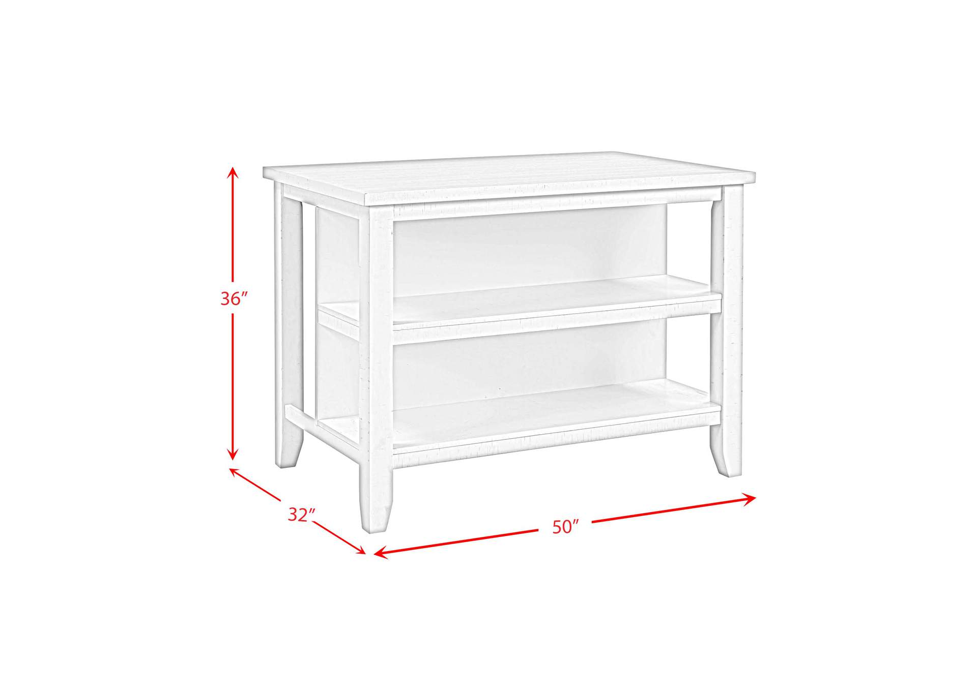 Stone Kitchen Island In White,Elements