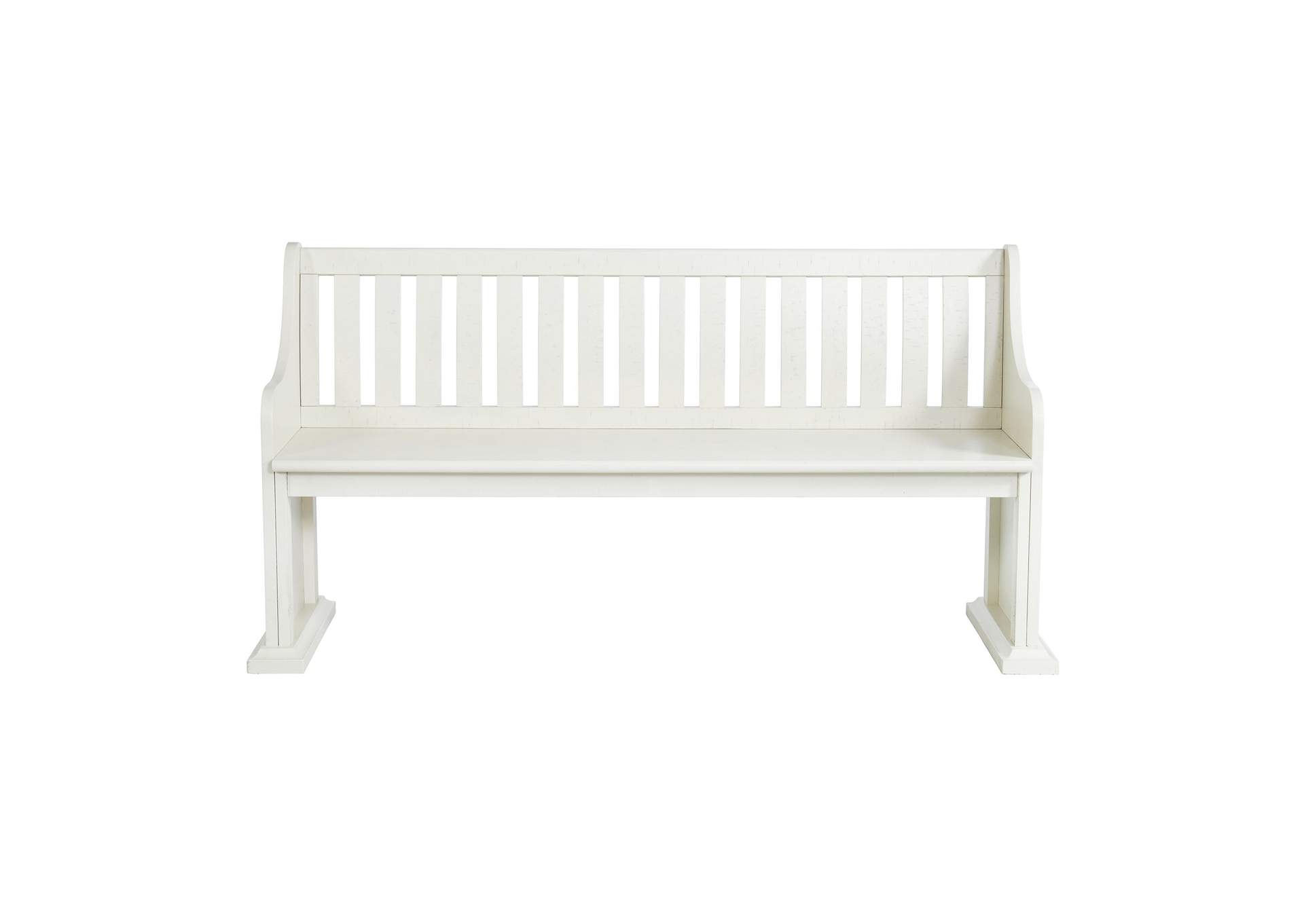 Stone Pew Bench In White,Elements