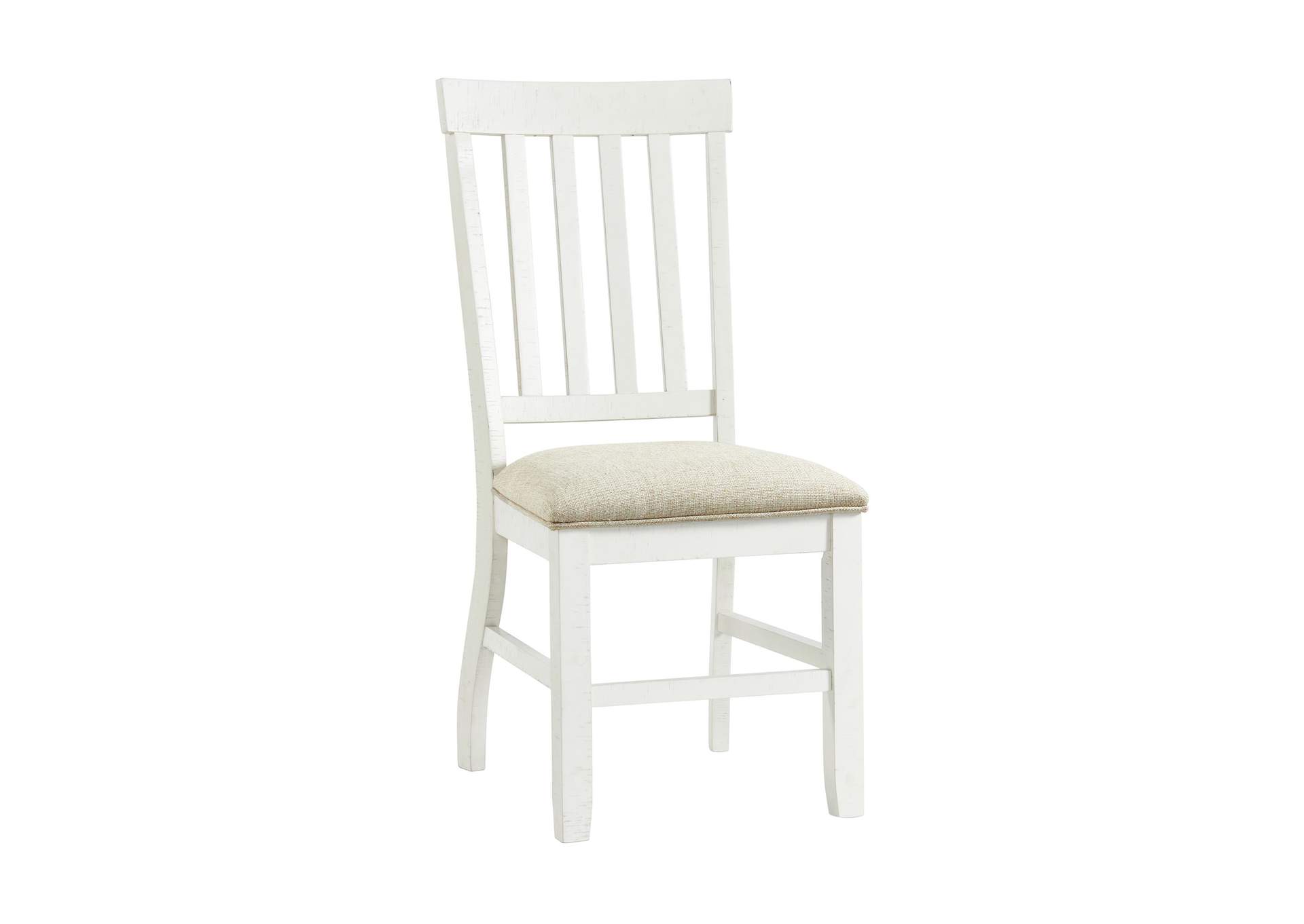 Stone Side Chair In White 2 Per Pack,Elements