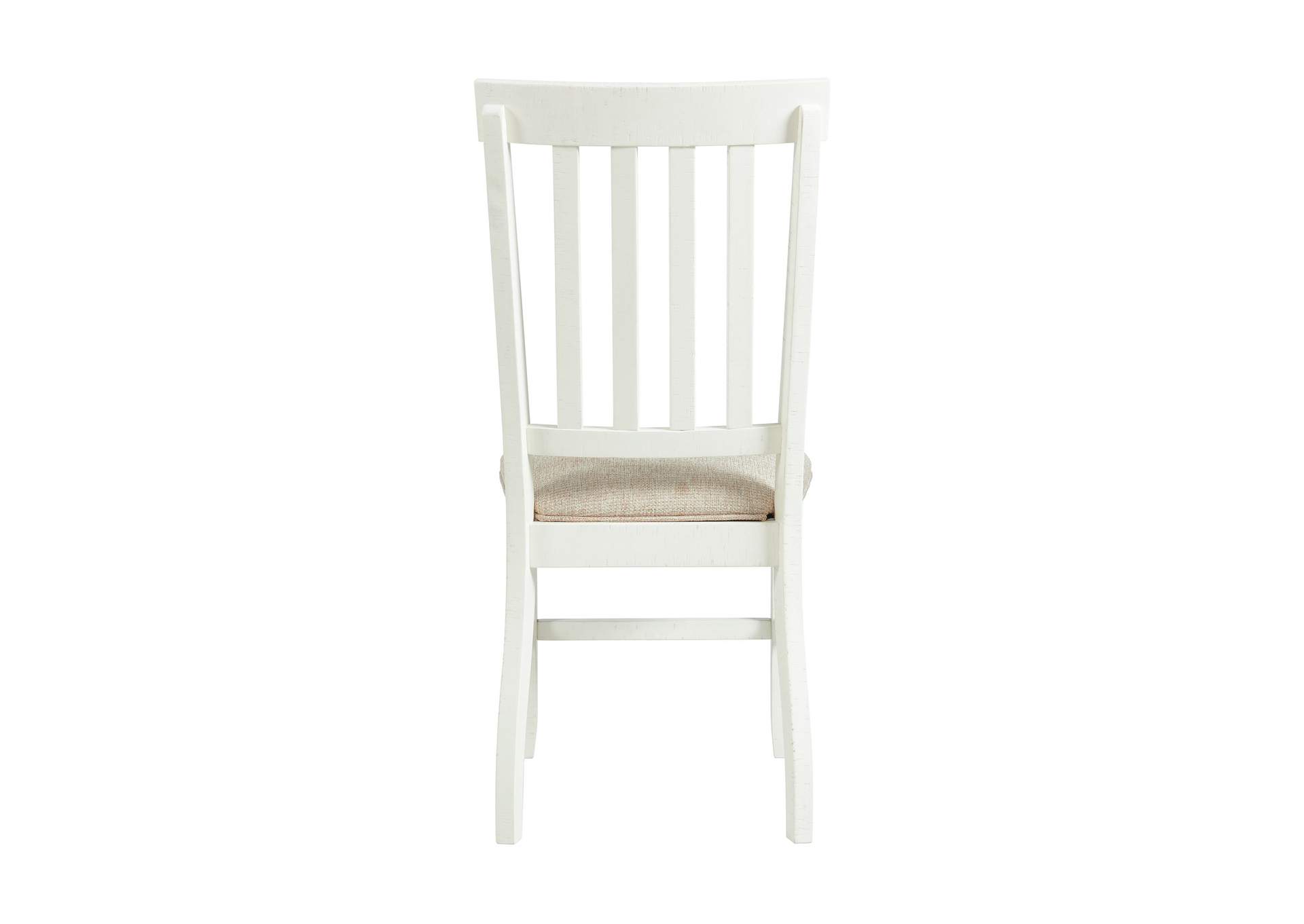 Stone Side Chair In White 2 Per Pack,Elements
