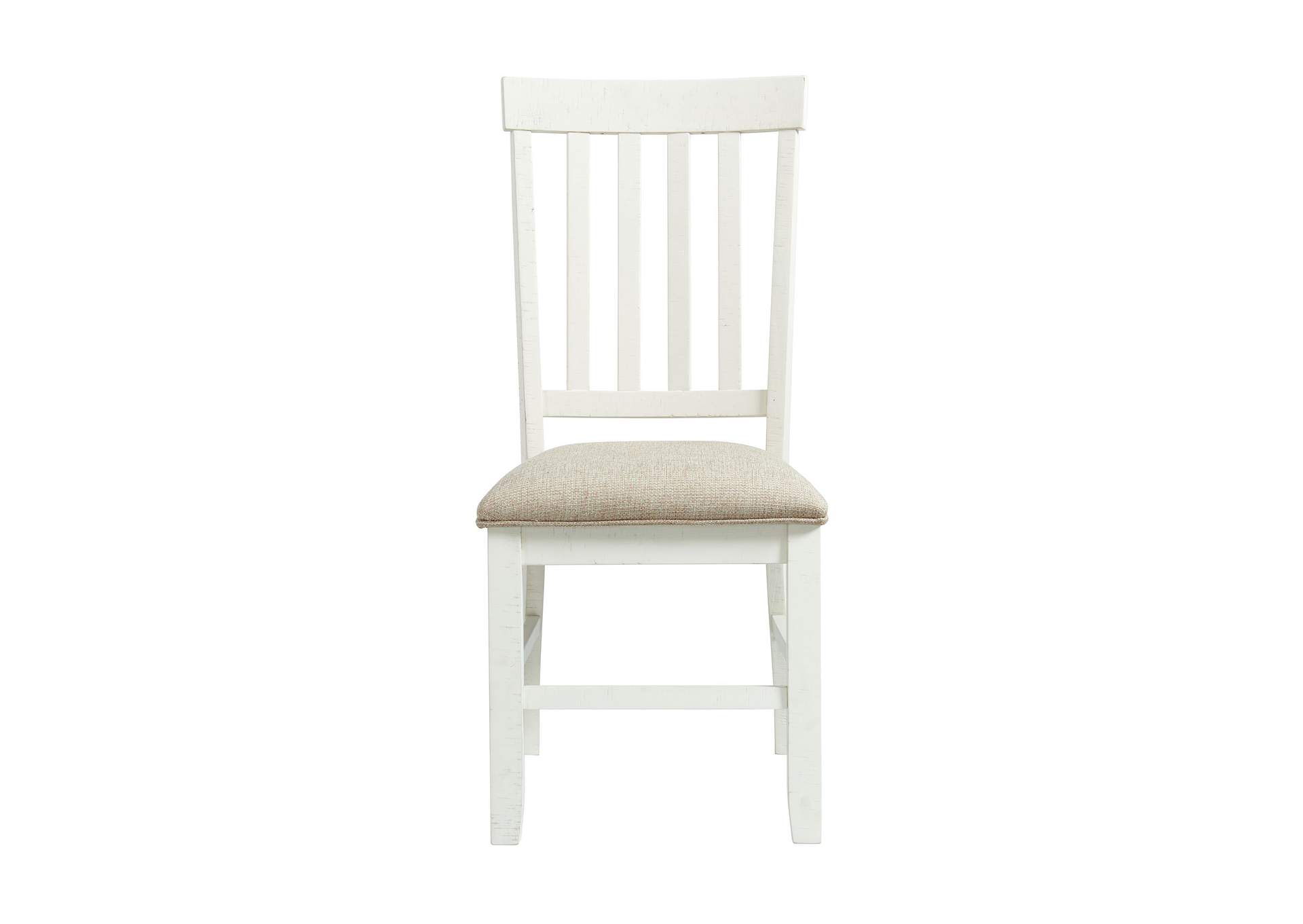 Stone Side Chair In White 2 Per Pack,Elements