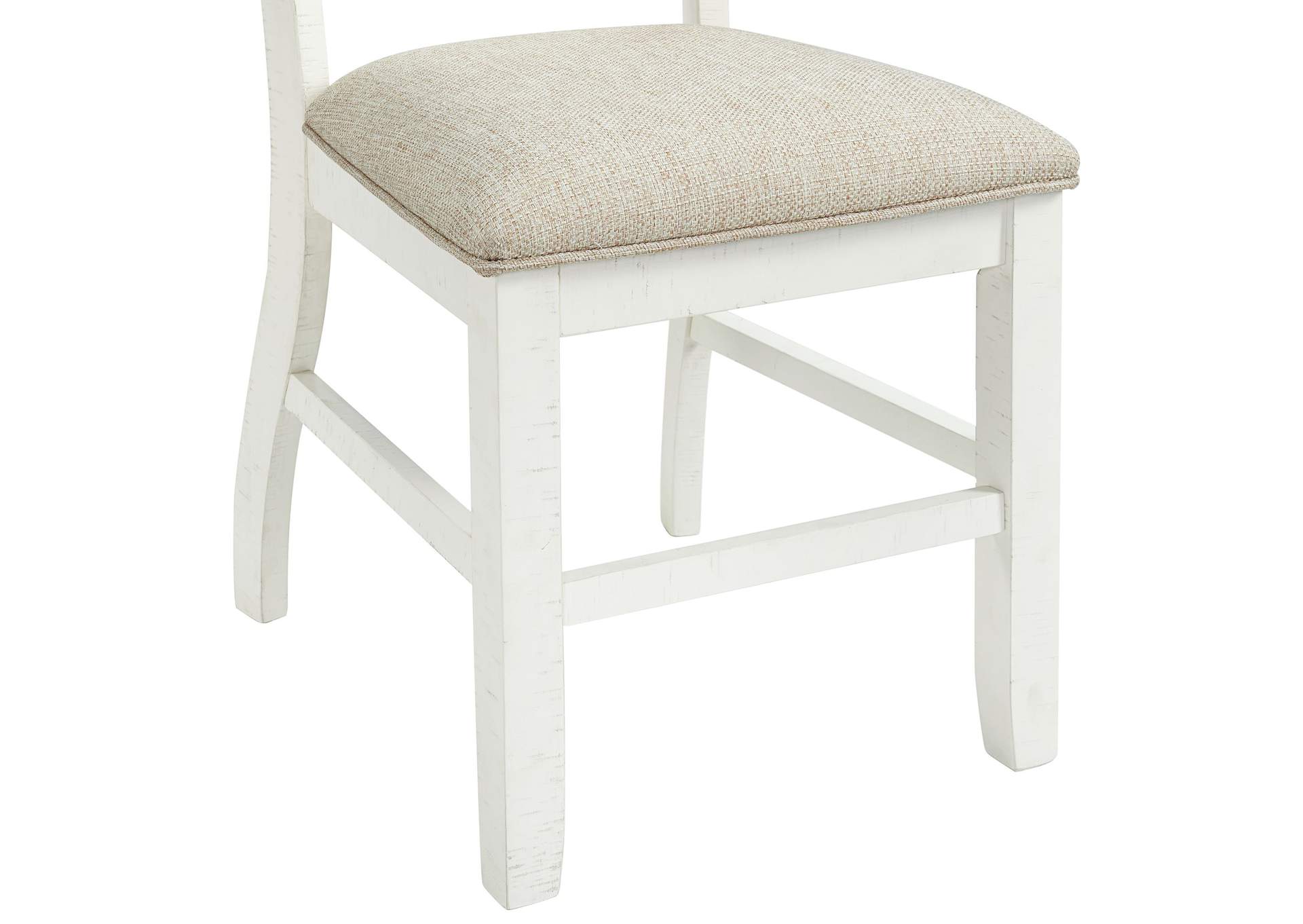 Stone Side Chair In White 2 Per Pack,Elements