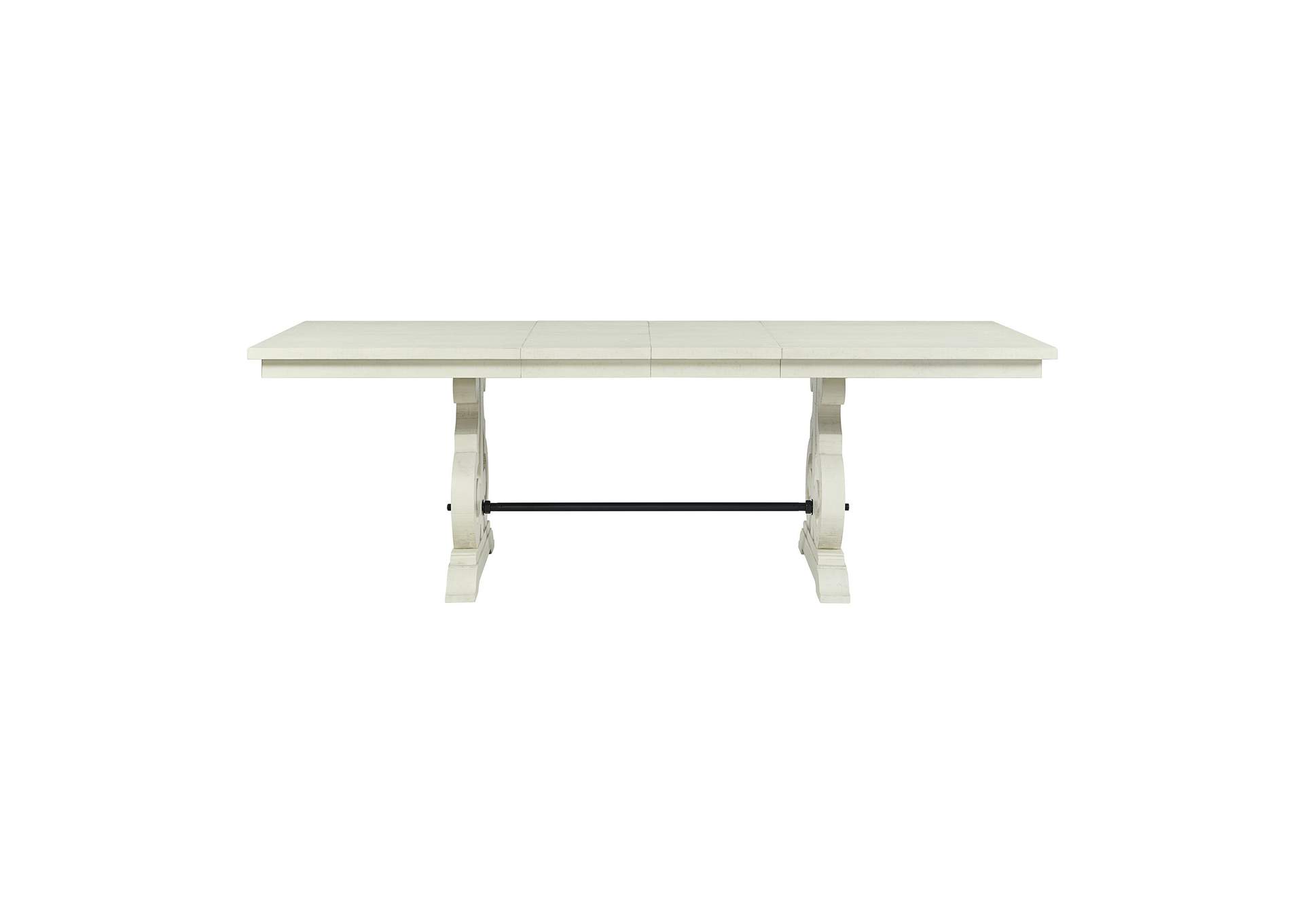 Stone Counter Table In White,Elements