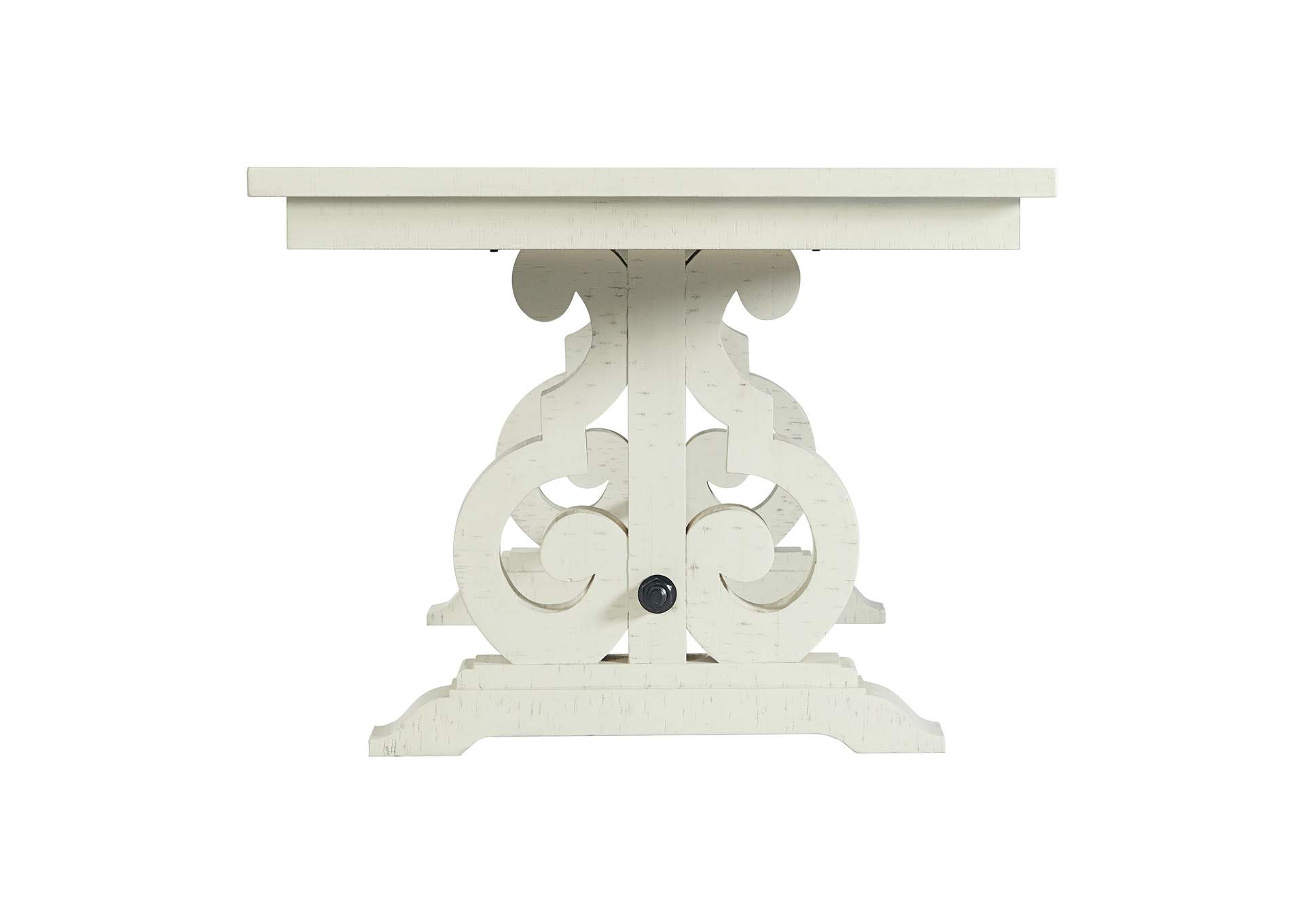 Stone Counter Table In White,Elements