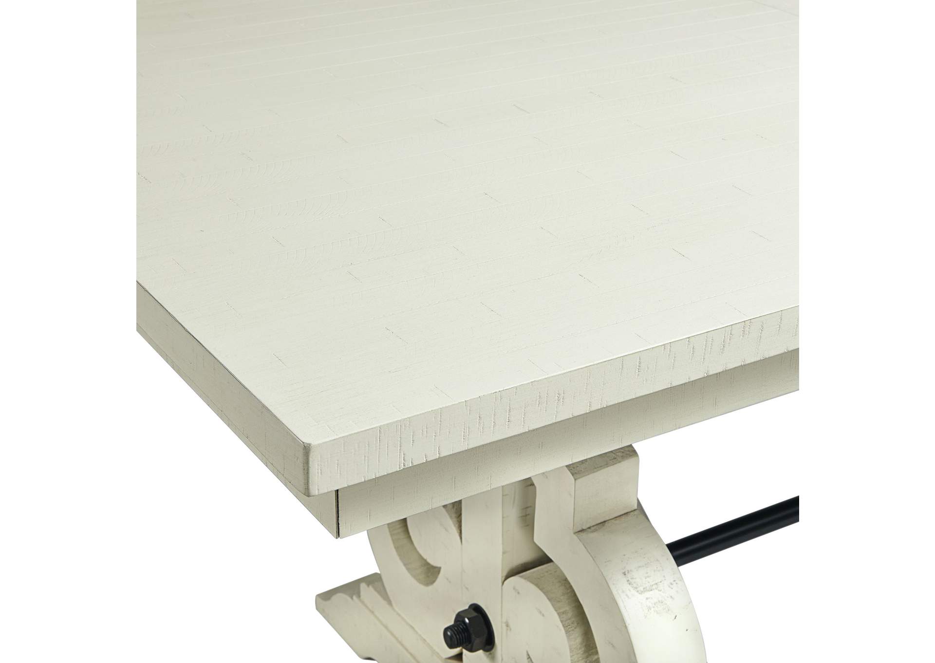 Stone Counter Table In White,Elements