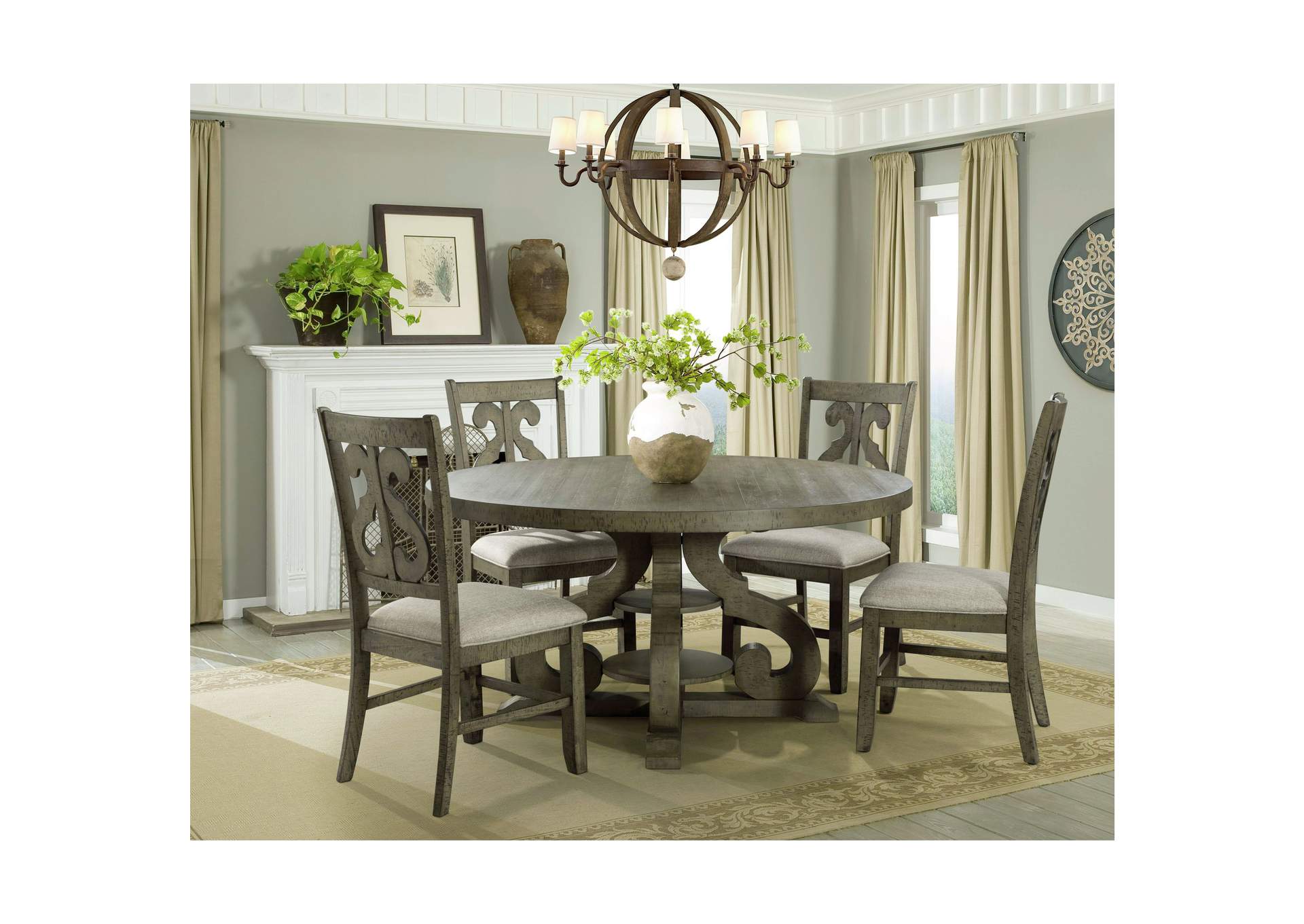 Stone Round Dining Table,Elements