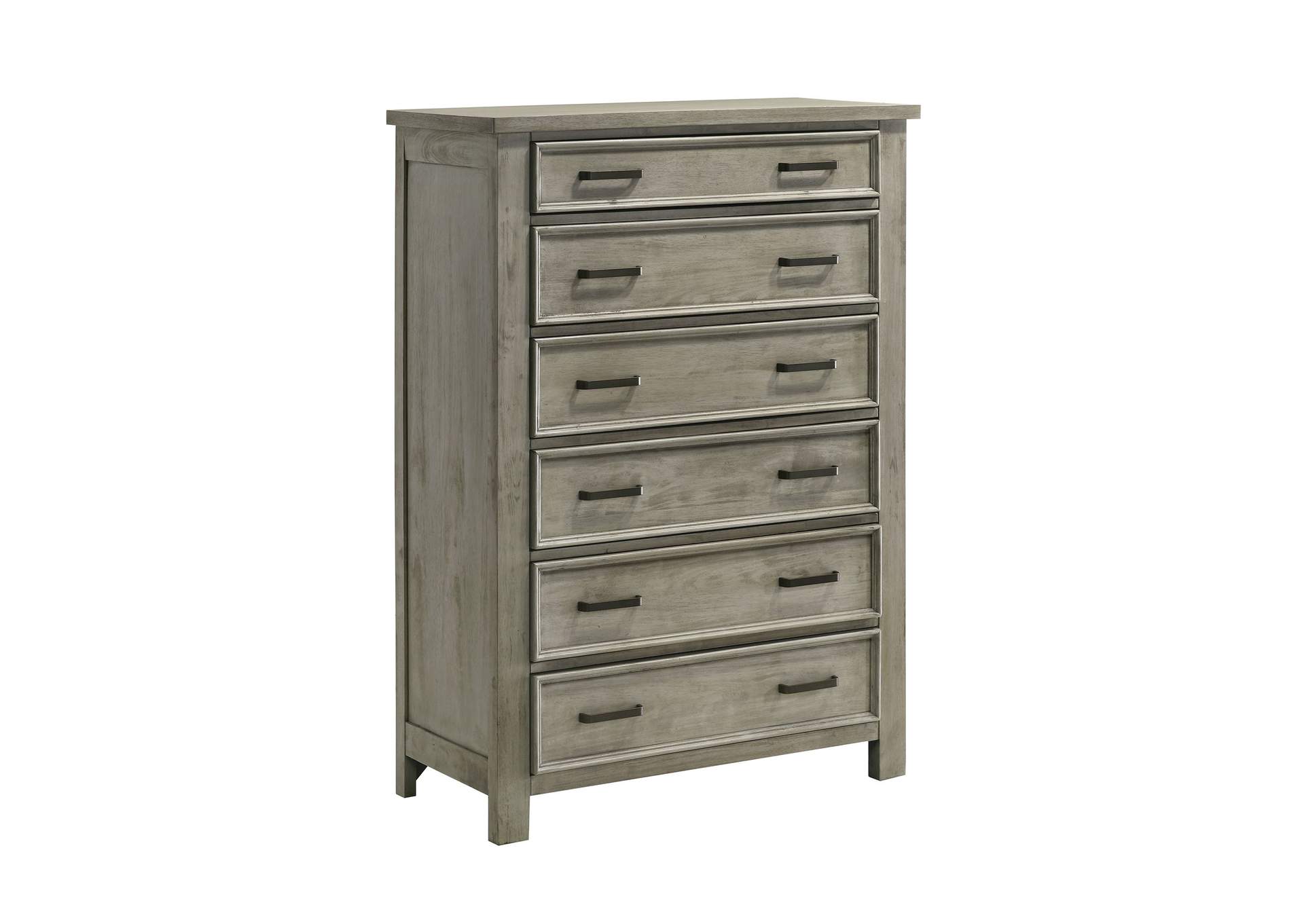 Sullivan Queen Storage 3 Piece Bedroom Set In Drift Grey,Elements