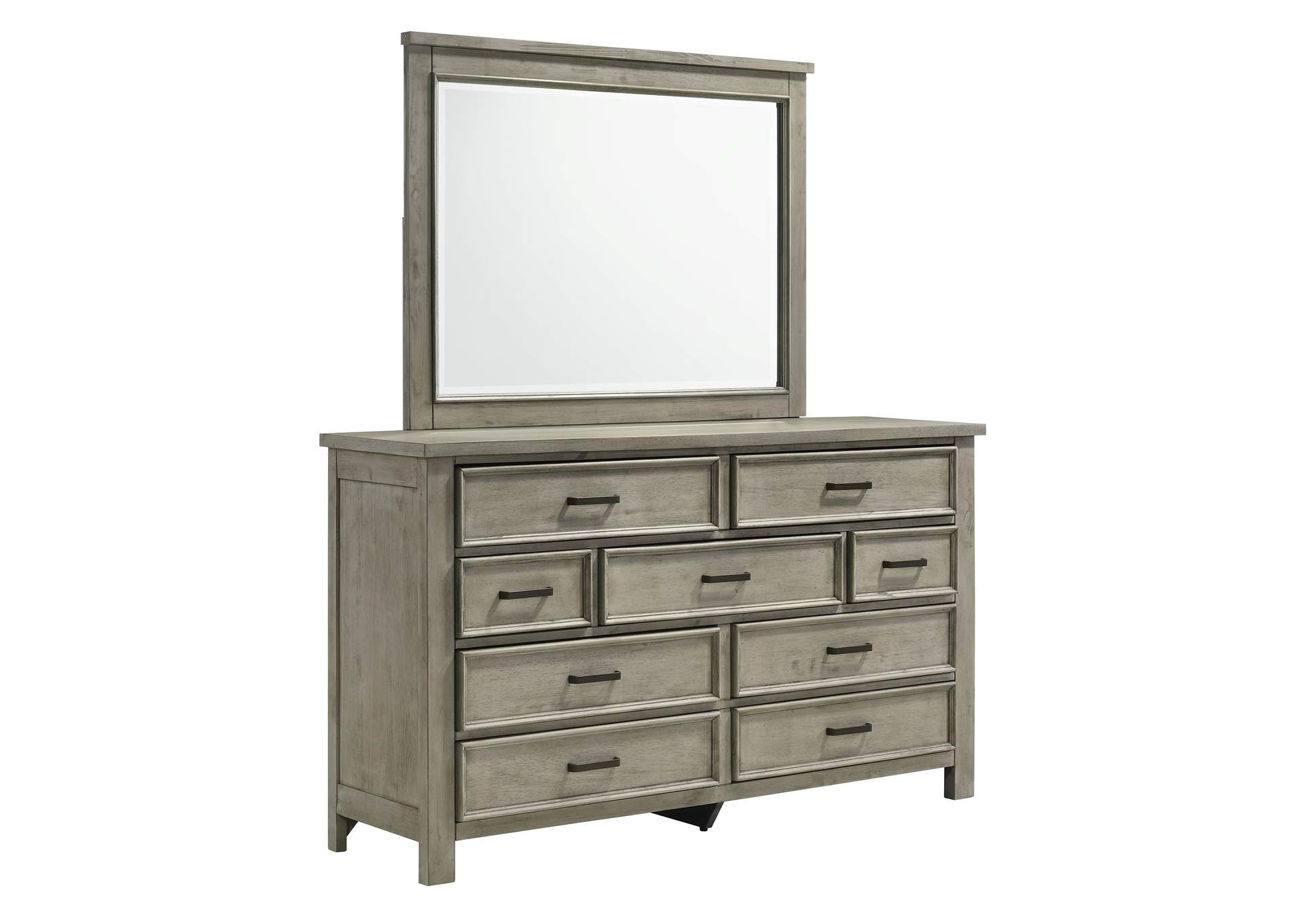 Sullivan Queen Storage 5 Piece Bedroom Set In Drift Grey,Elements