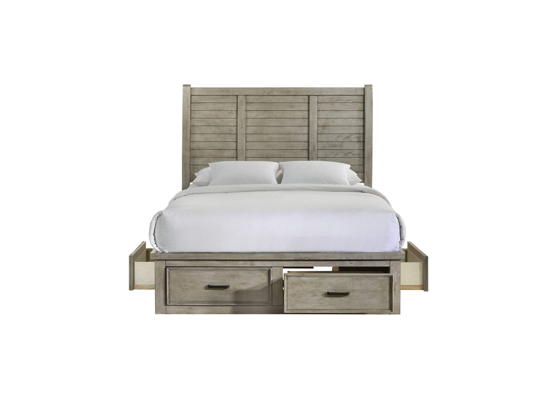 Sullivan Queen Storage Bed In Drift Grey,Elements
