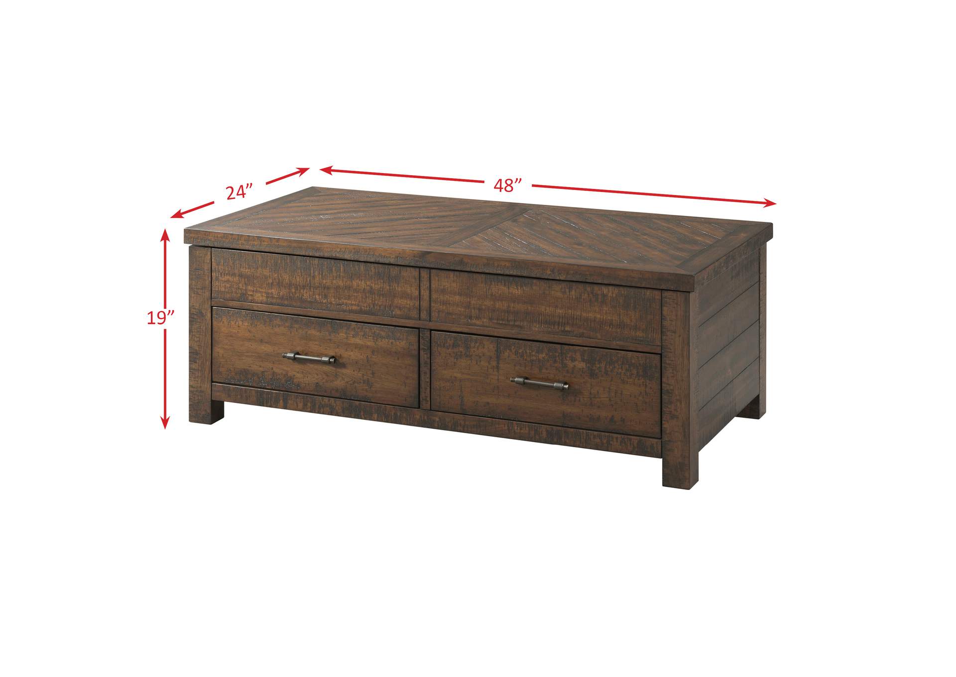 Jax Coffee Table With Lift Top,Elements