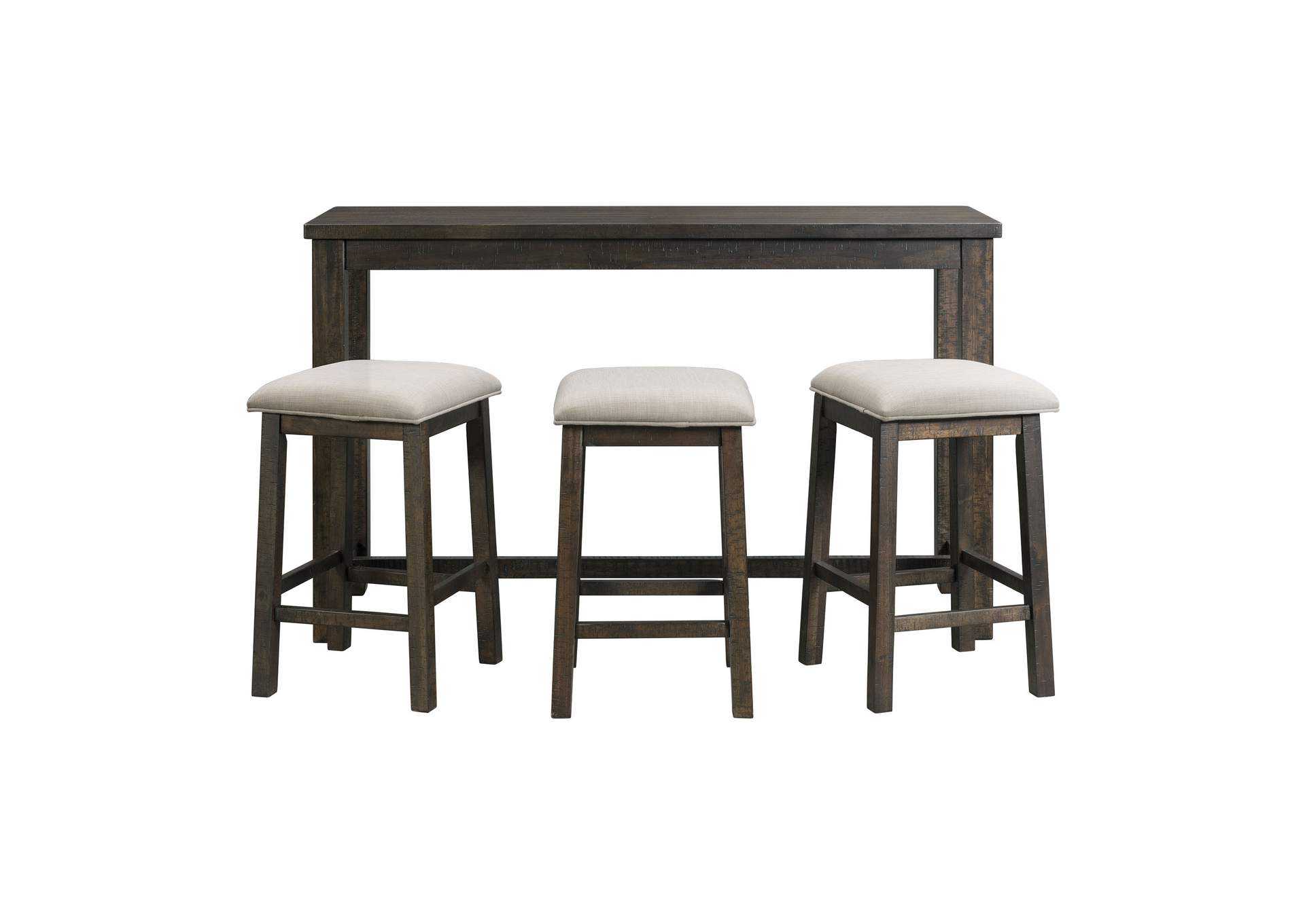 Stone Occasional Bar Table Single Pack Table Three Stools 3A,Elements