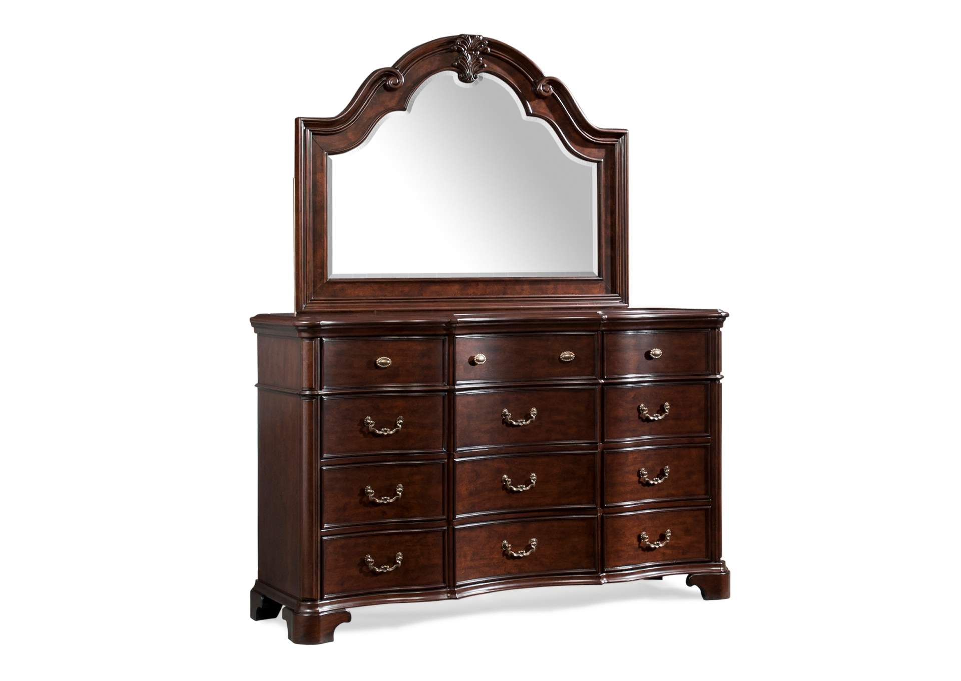 Tabasco King Storage 6 Piece Bedroom Set,Elements